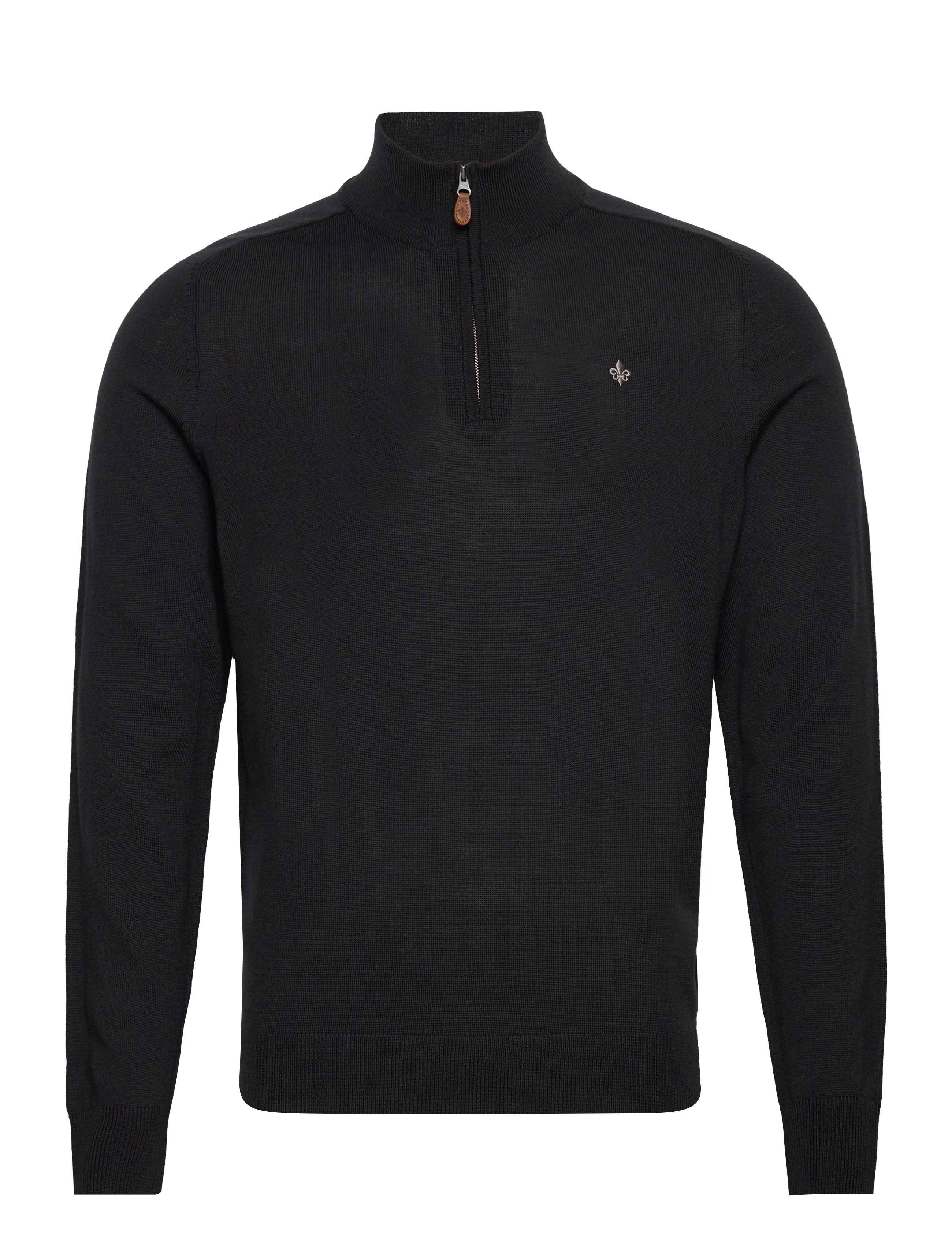 Morris - Merino John Zip - olive - 0