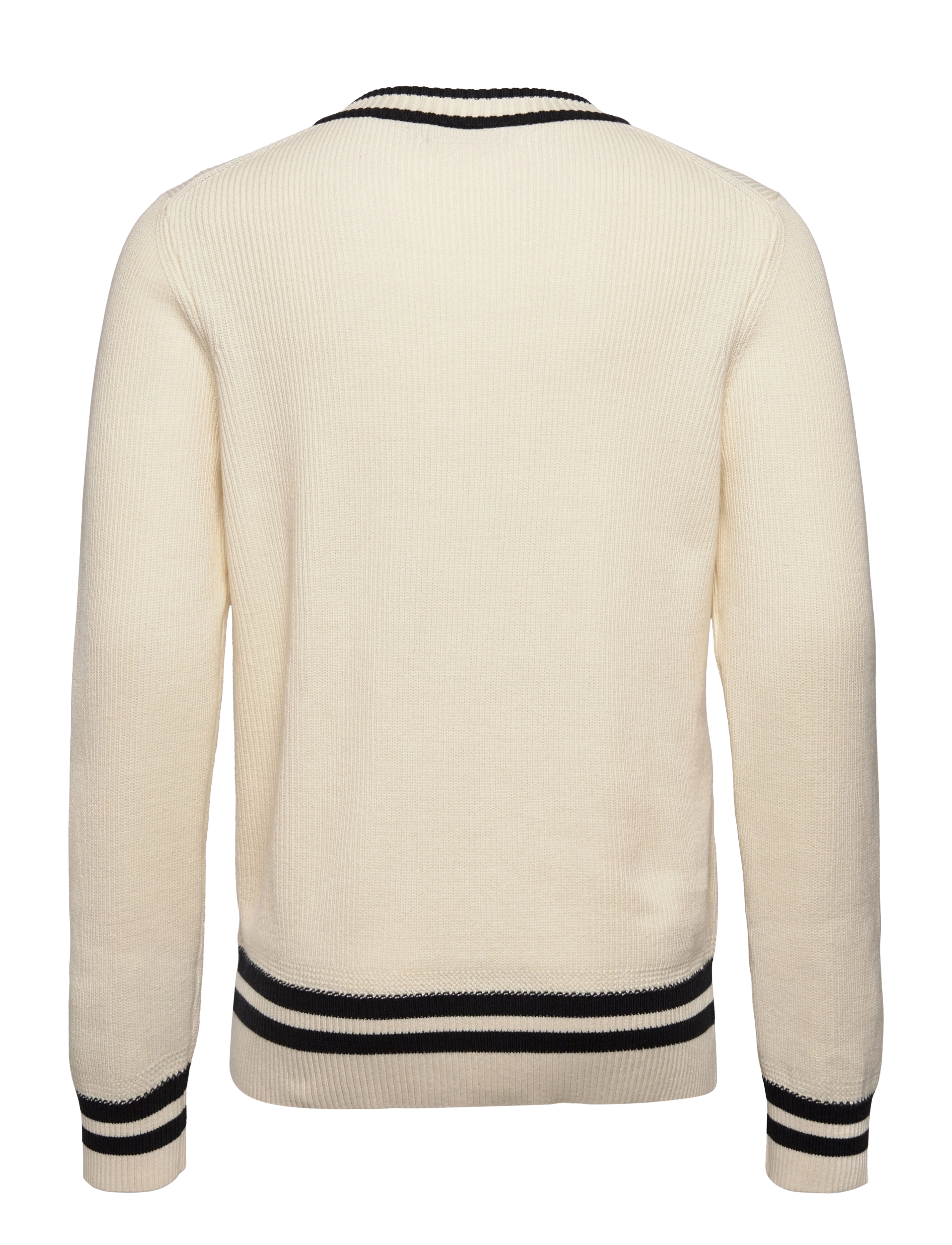 Morris - Willoughby Vneck - off white - 1