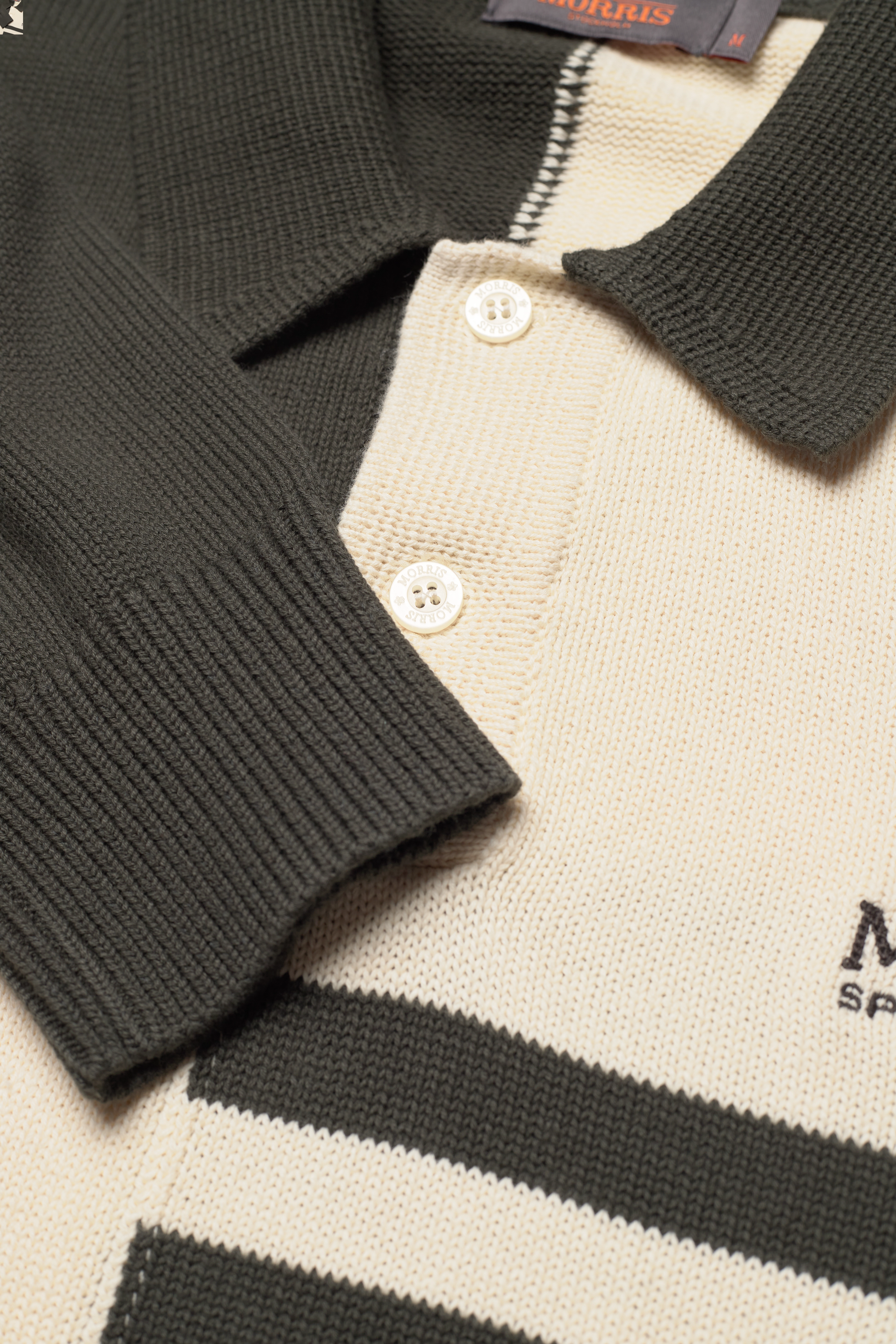 Morris - Larcombe Polo - off white - 2