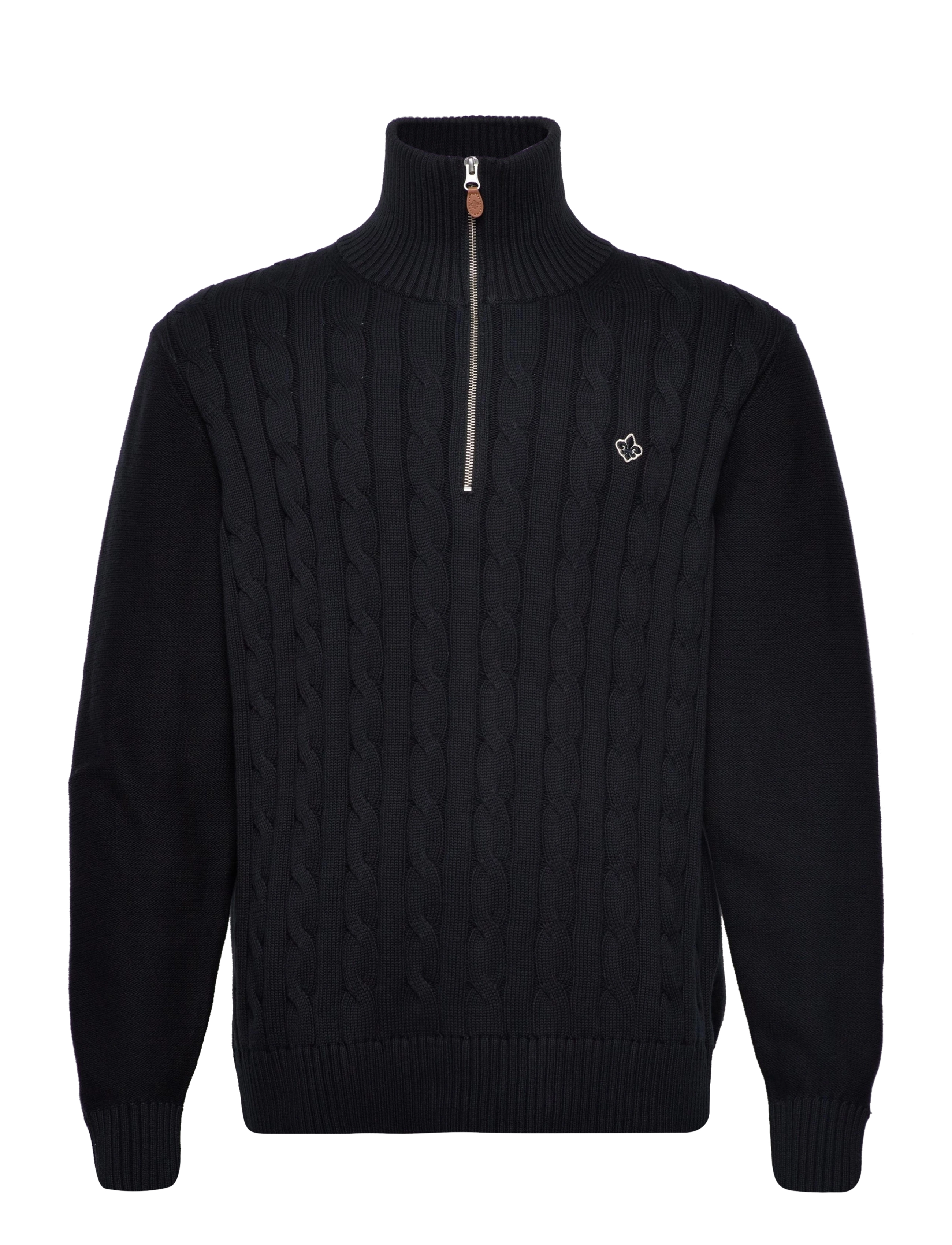 Morris - Marlebone Half Zip - dark blue - 0