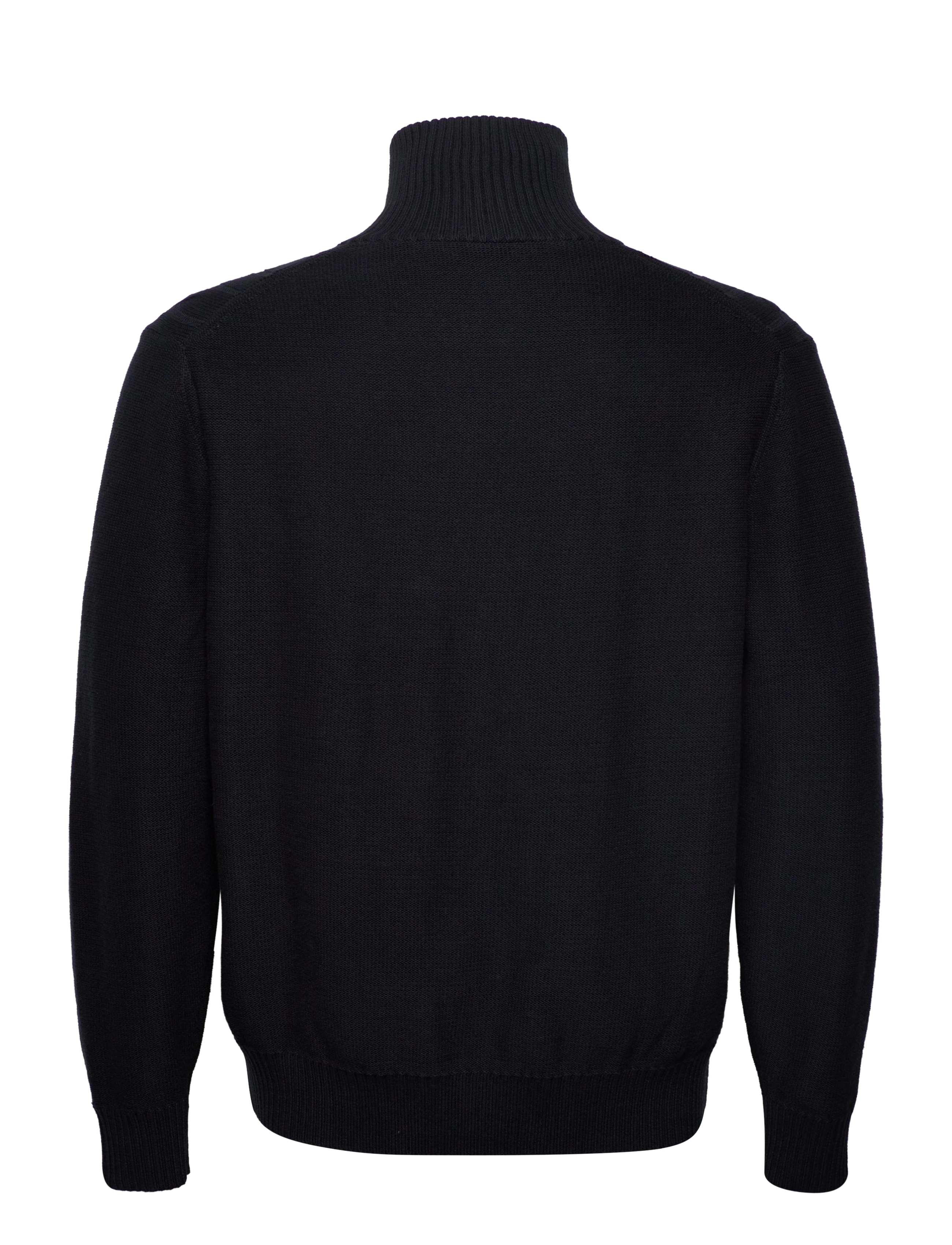 Morris - Marlebone Half Zip - dark blue - 1