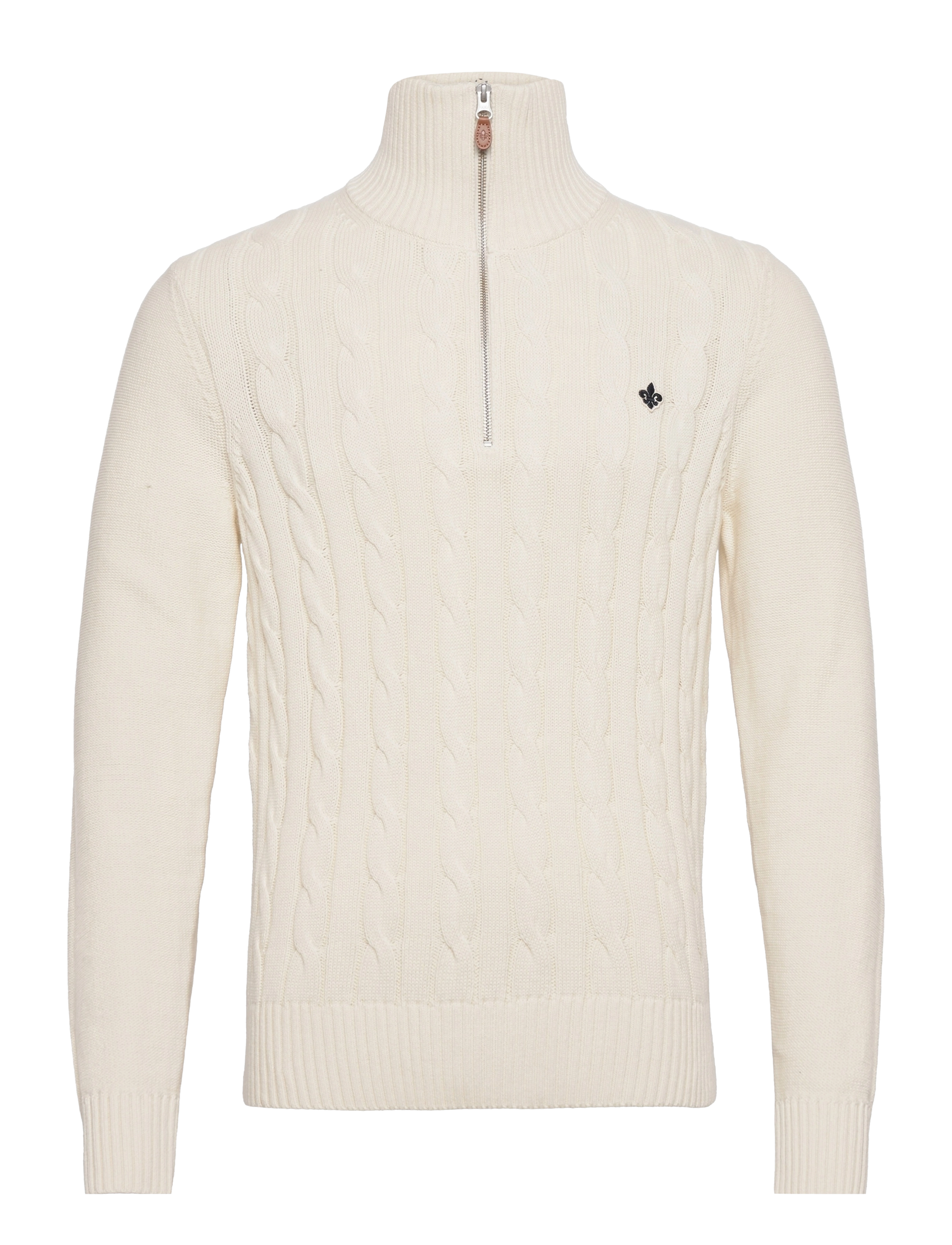 Marlebone Half Zip - OFF WHITE