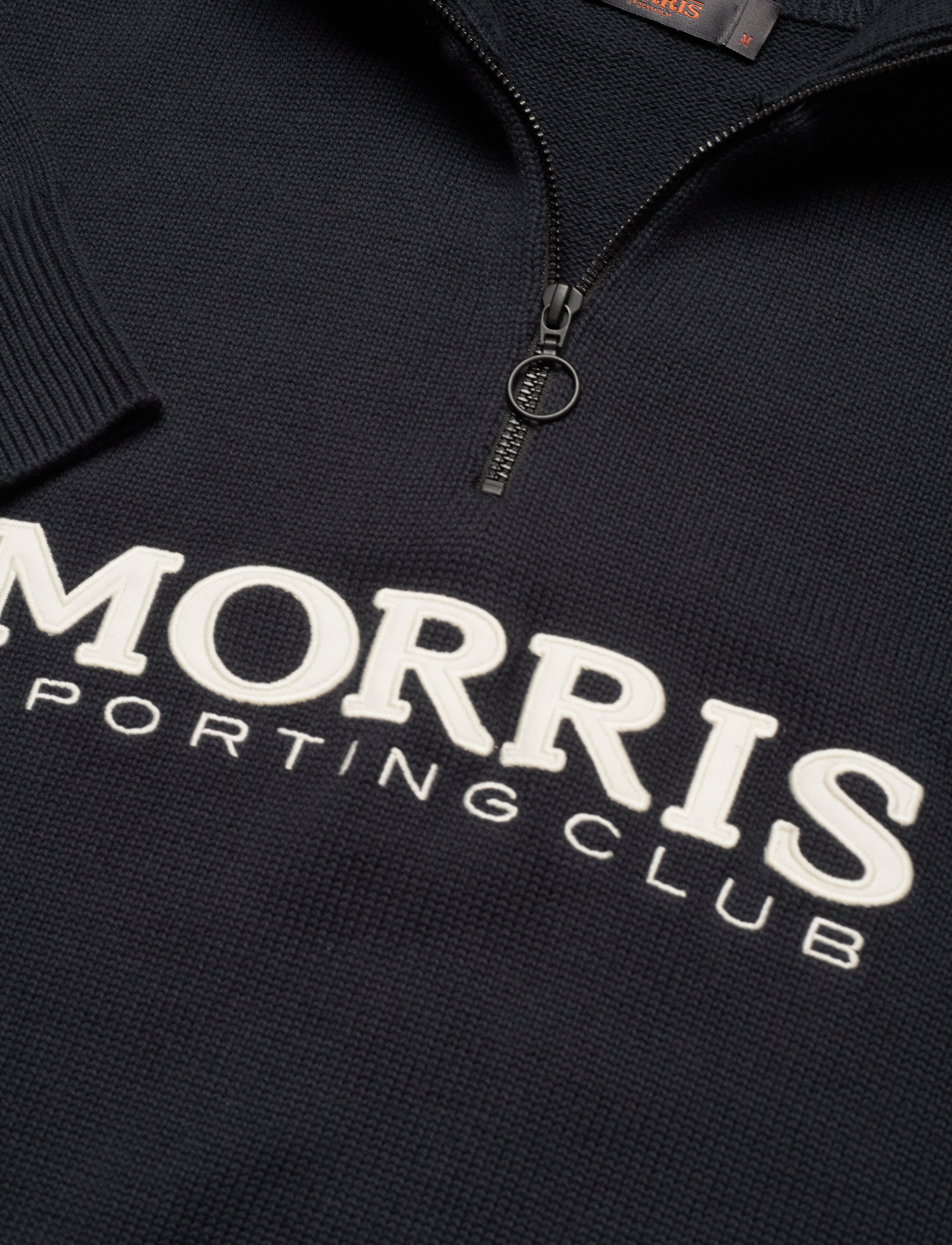 Morris - Norton Half Zip - blue - 3