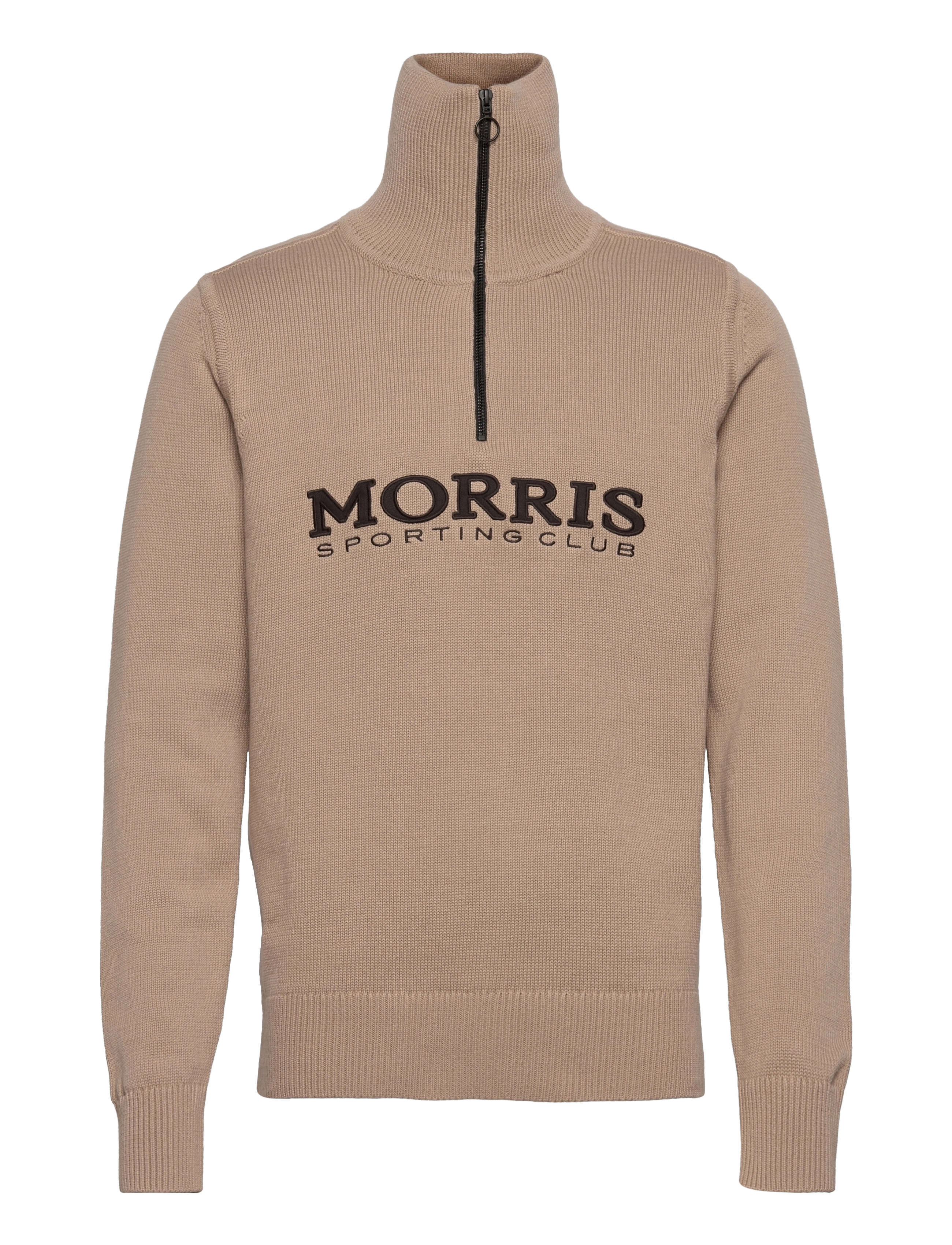 Morris - Norton Half Zip - khaki - 0