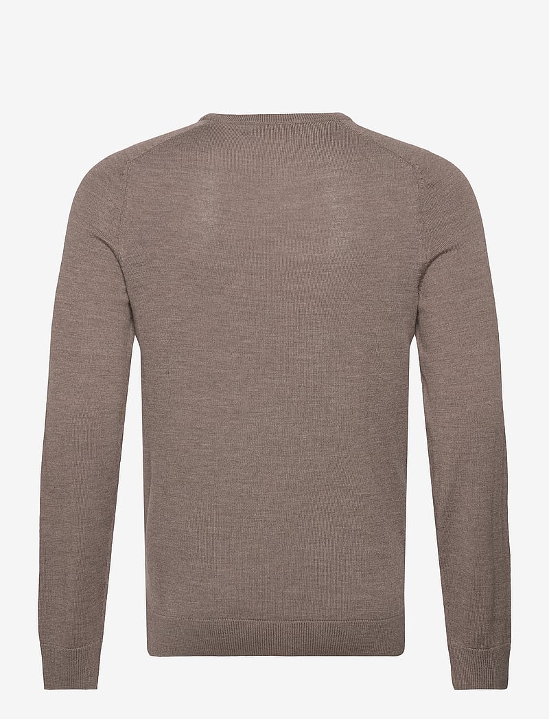 Morris - Merino Oneck - rundhalsad - brown - 1