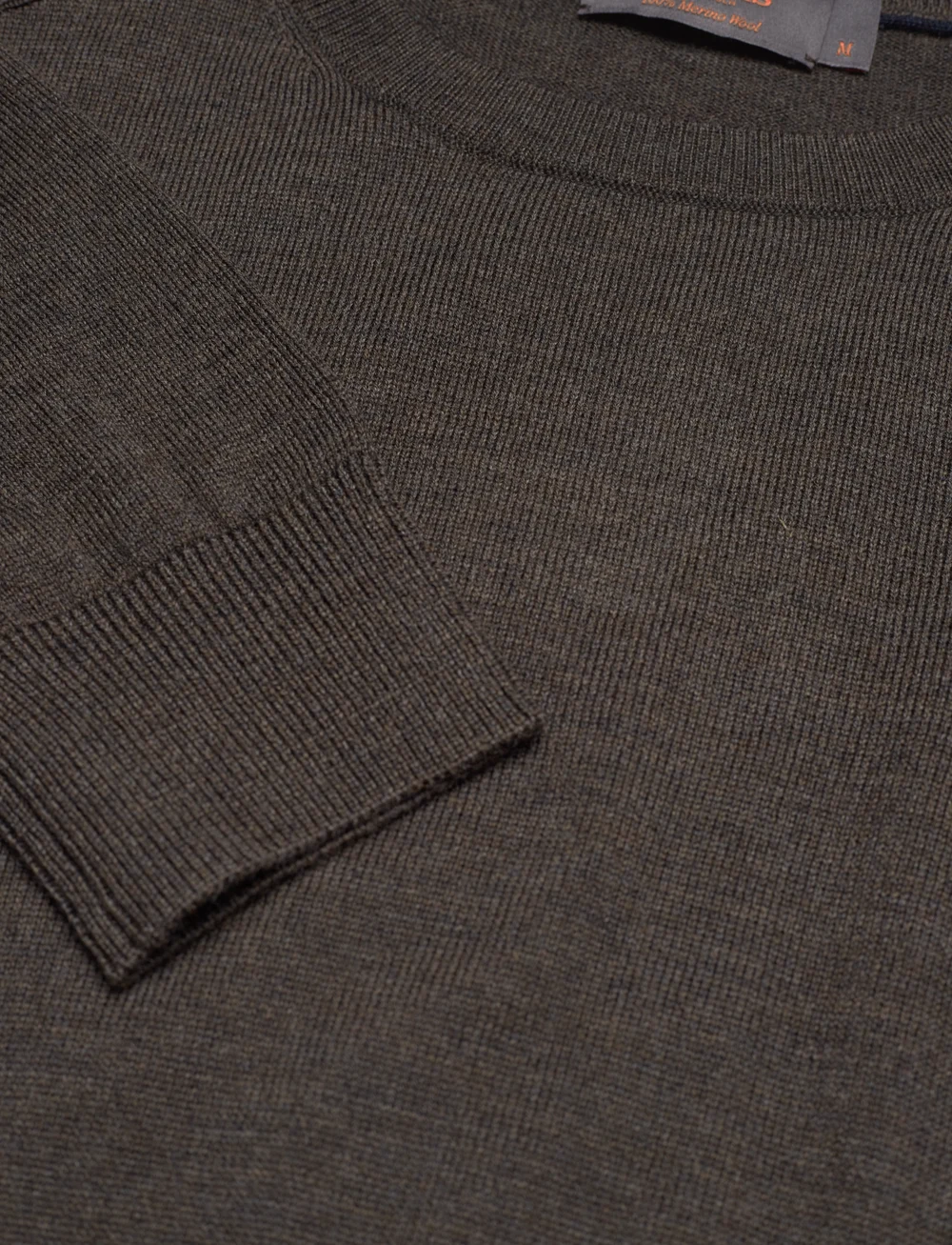 Morris - Merino Oneck - rundhals - brown - 2