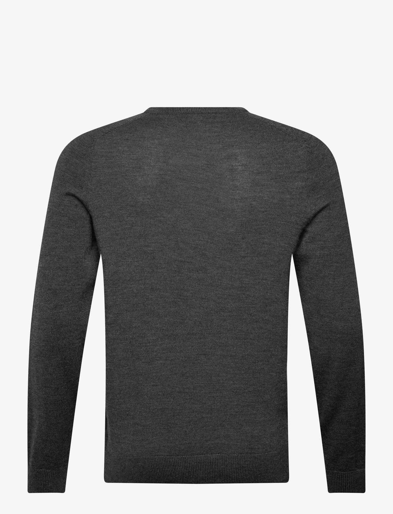 Morris - Merino Oneck - rund hals - grey - 1