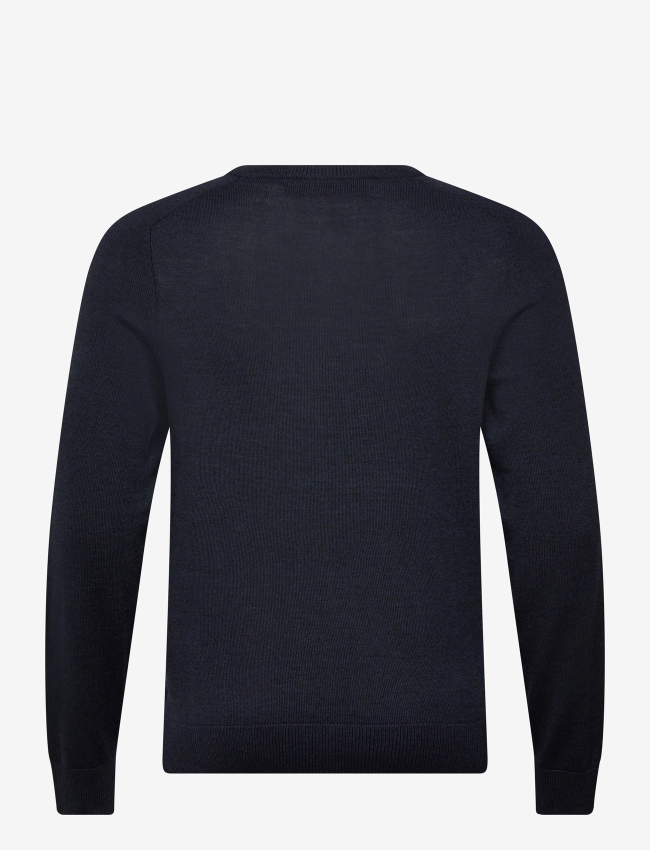 Morris - Merino Oneck - rundhalsad - navy - 1