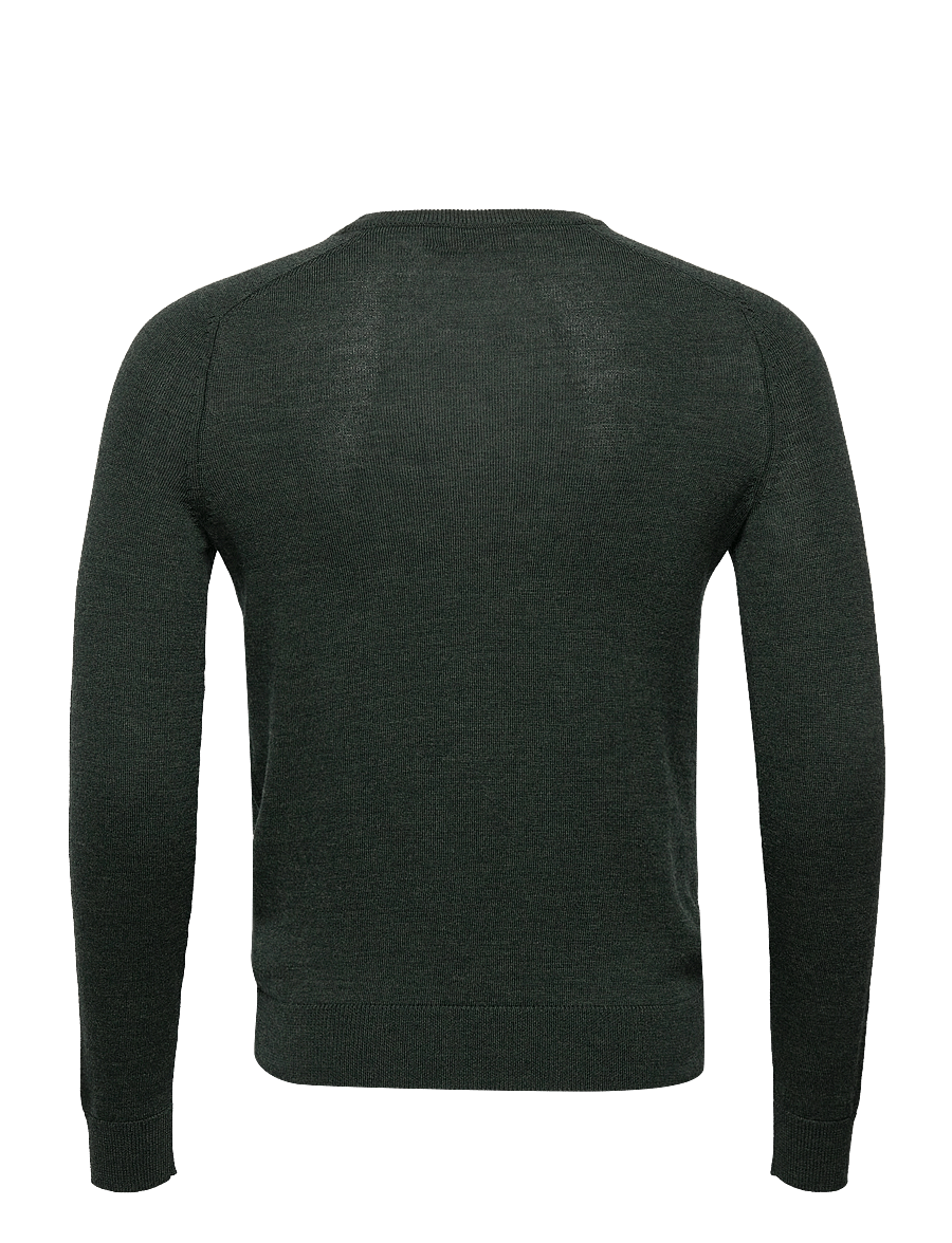 Morris - Merino Oneck - megztiniai su apvalia apykakle - olive - 1