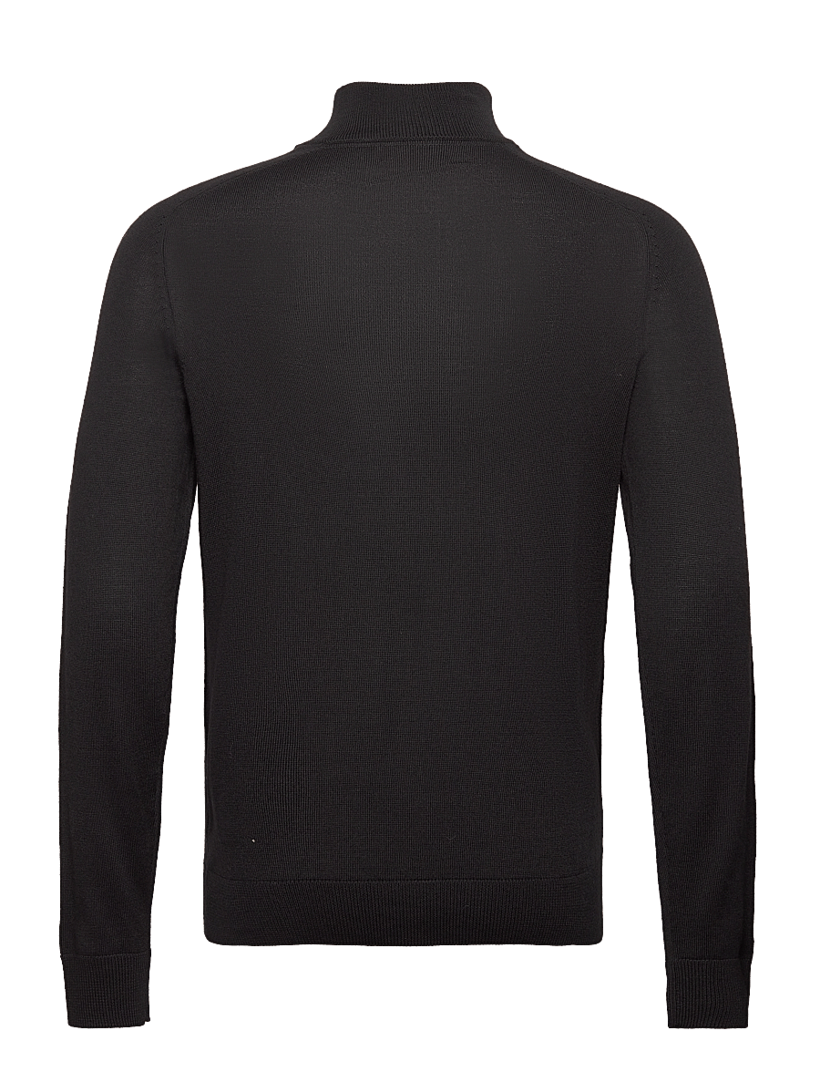 Morris - Merino John Zip - half zip-tröjor - black - 1