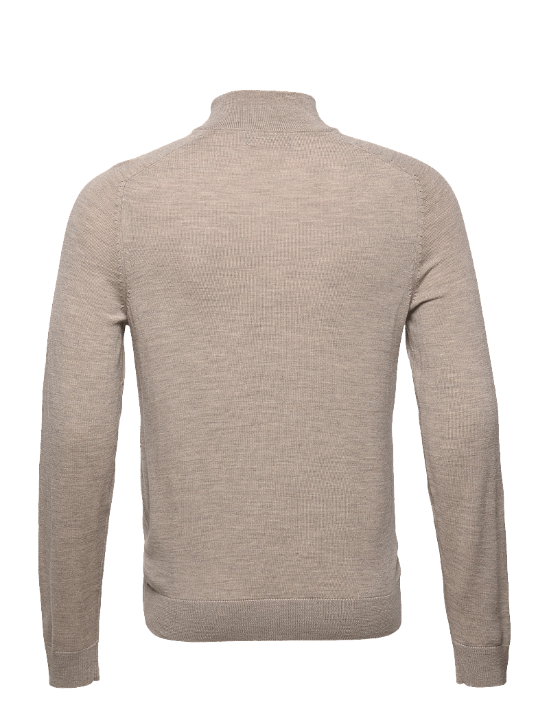 Morris - Merino John Zip - half zip-tröjor - khaki - 1