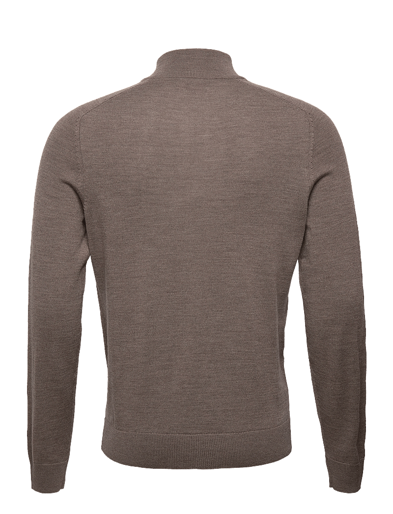 Morris - Merino John Zip - half zip-trøjer - light brown - 1