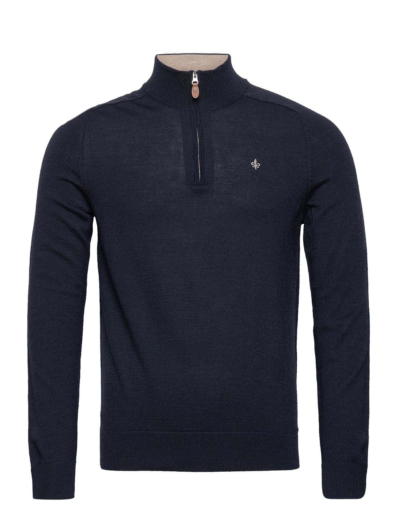 Morris Merino John Zip - Navy - S
