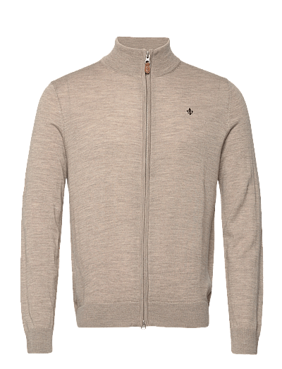 Merino Zip Cardigan - Fullzip Strik