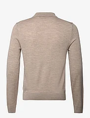 Morris - Merino Polo Knit - trikotažiniai polo marškinėliai - khaki - 1