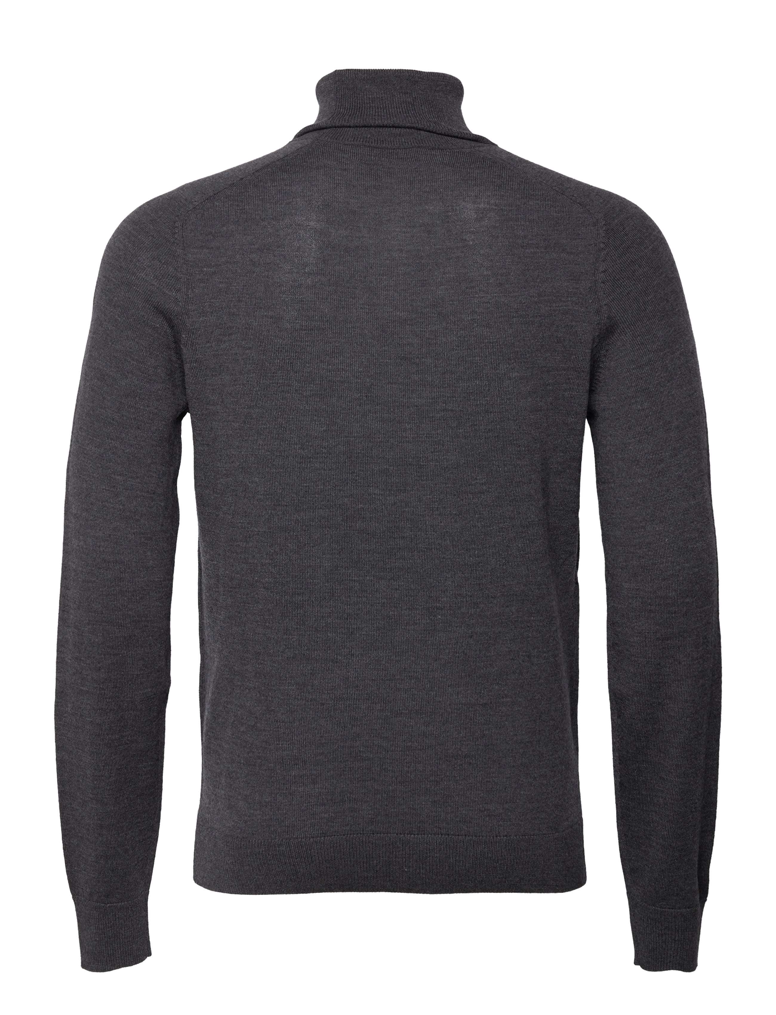Morris - Merino  Roller Neck - grey - 1