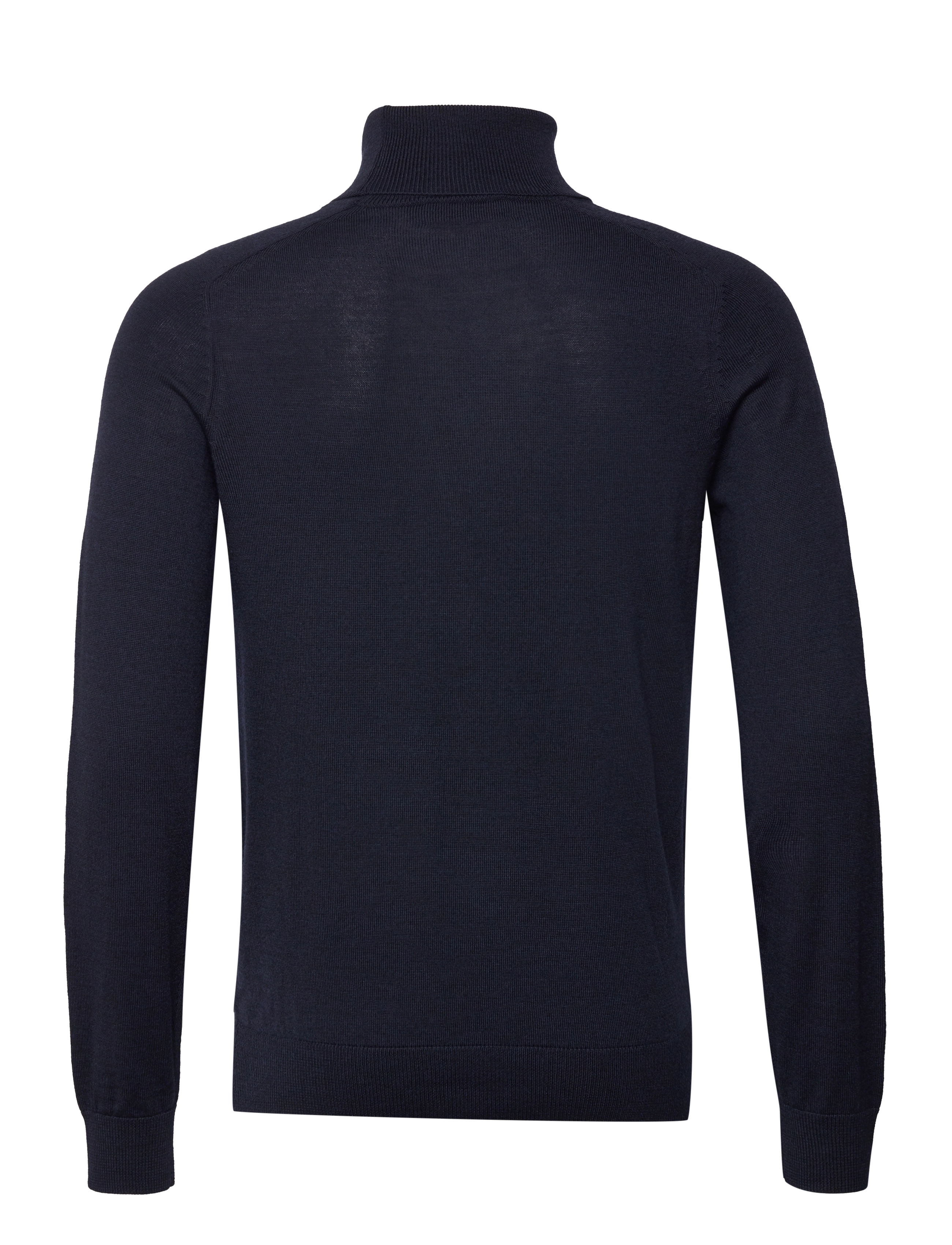 Morris - Merino  Roller Neck - navy - 1