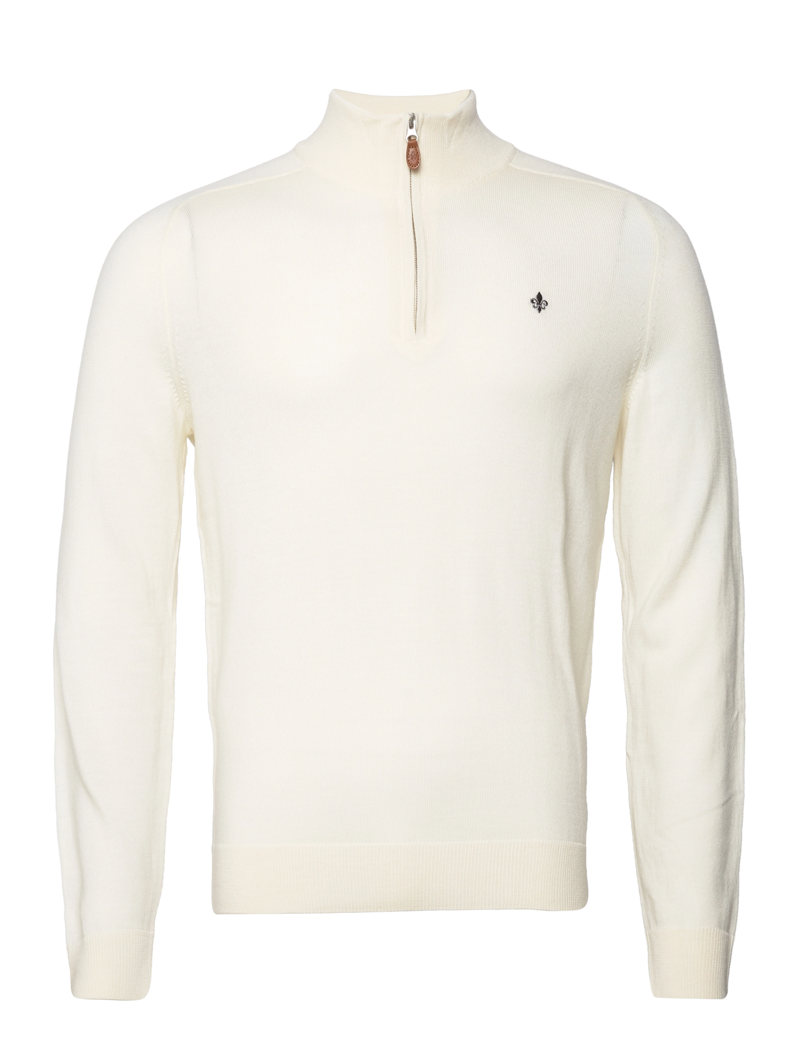 Morris - Merino John Zip - off white - 0