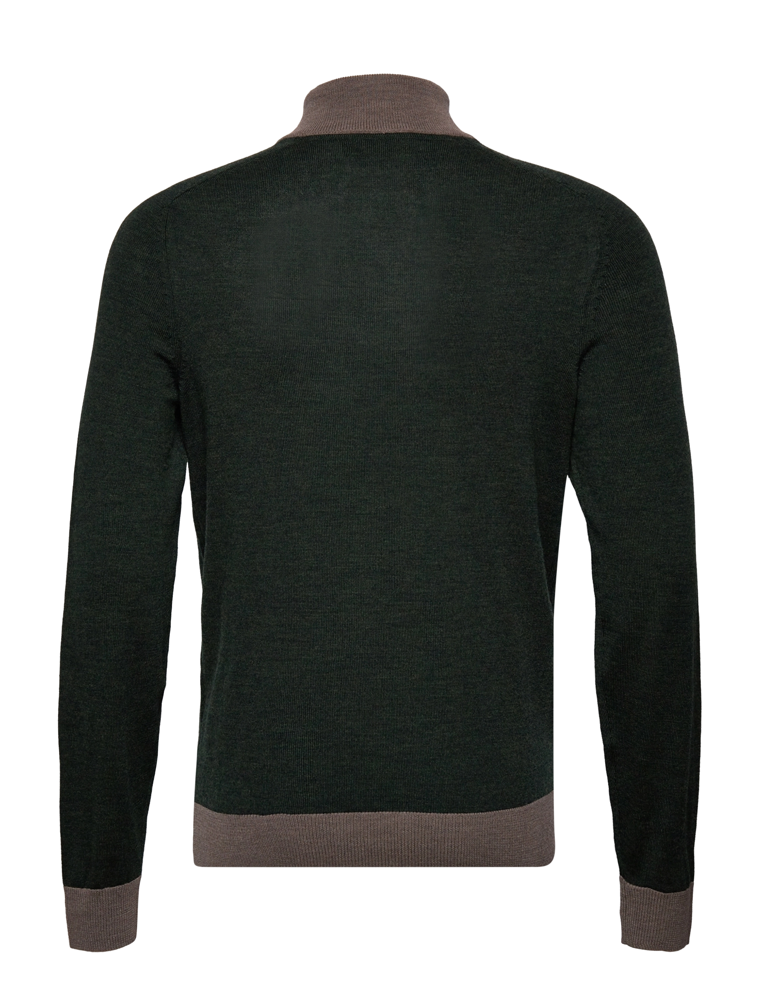 Morris - Merino John Zip - olive - 1