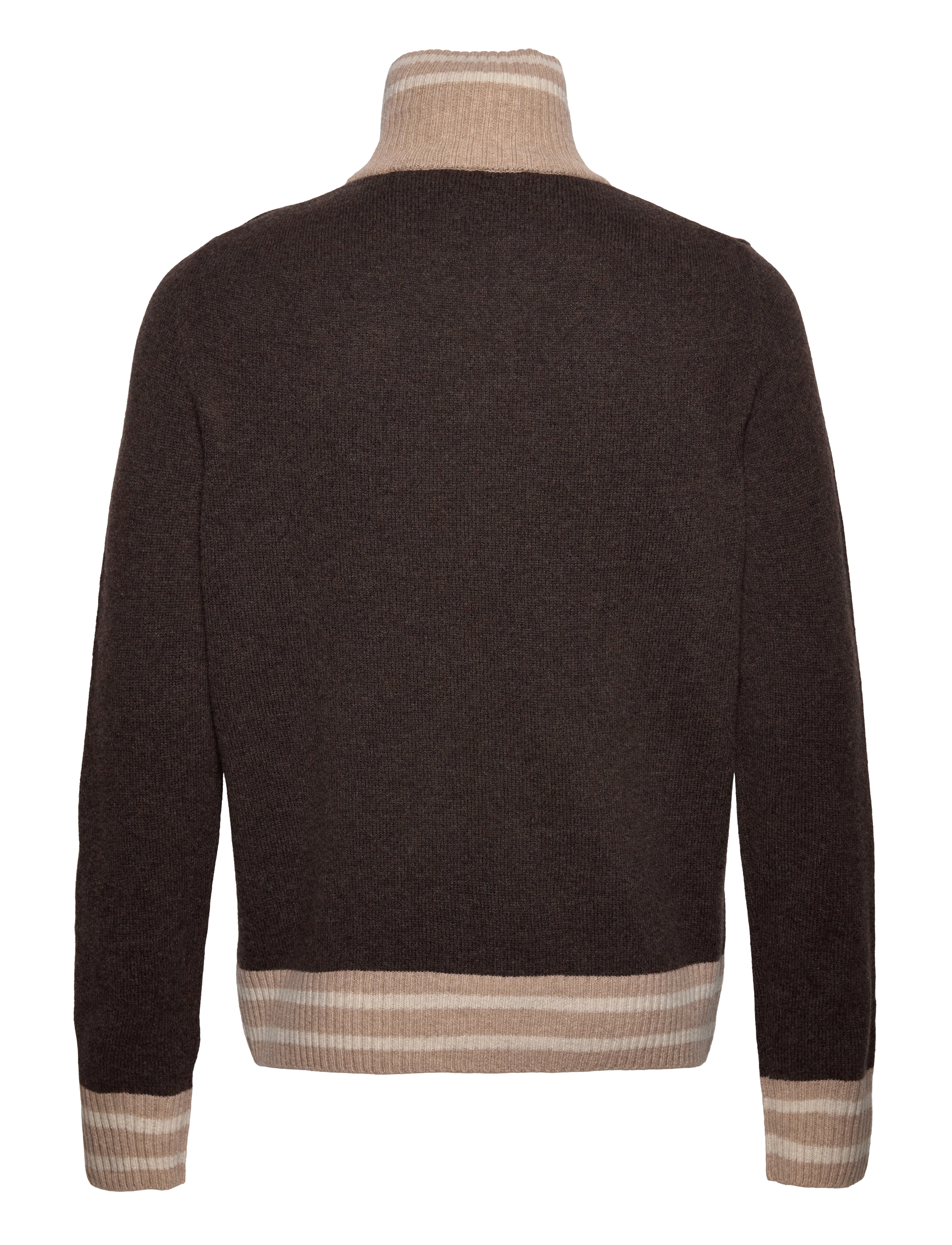 Morris - Kieran Half Zip - brown - 1