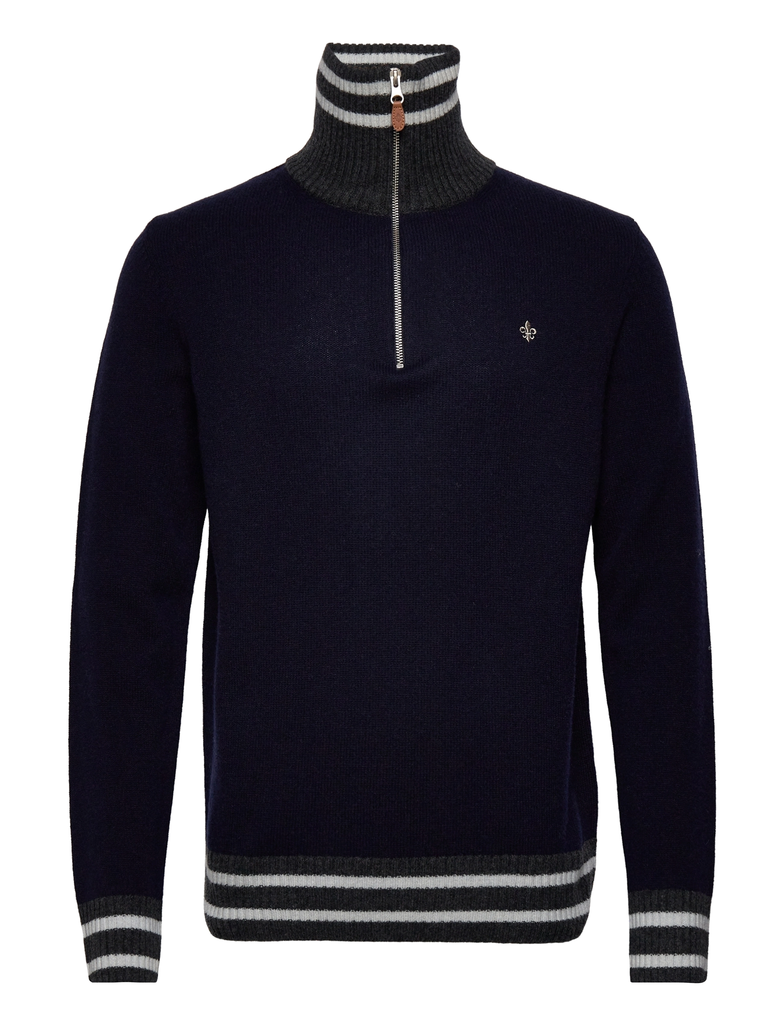 Kieran Half Zip - NAVY