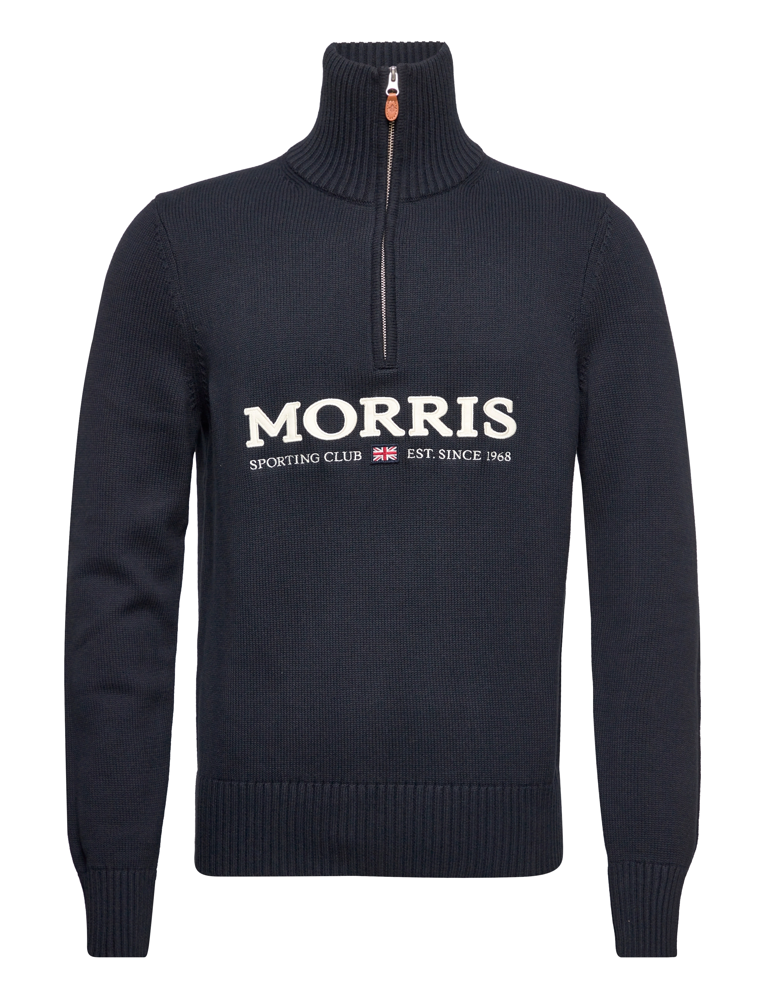 Morris - Alston Half Zip - blue - 0