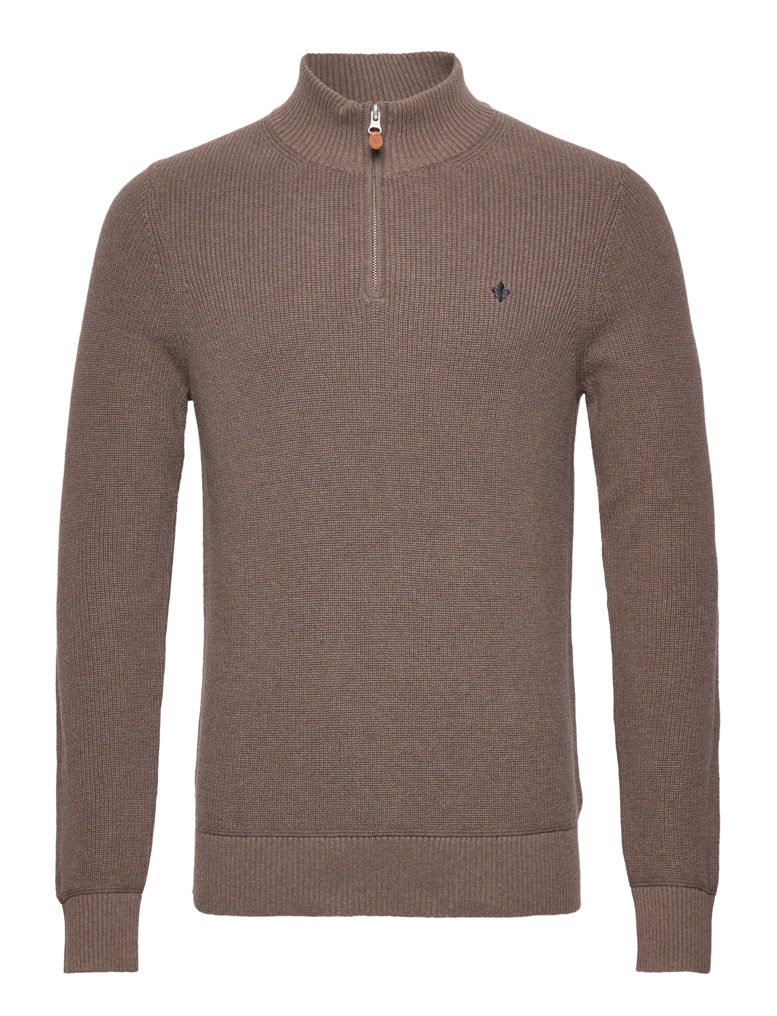 Bernard Half Zip - BROWN