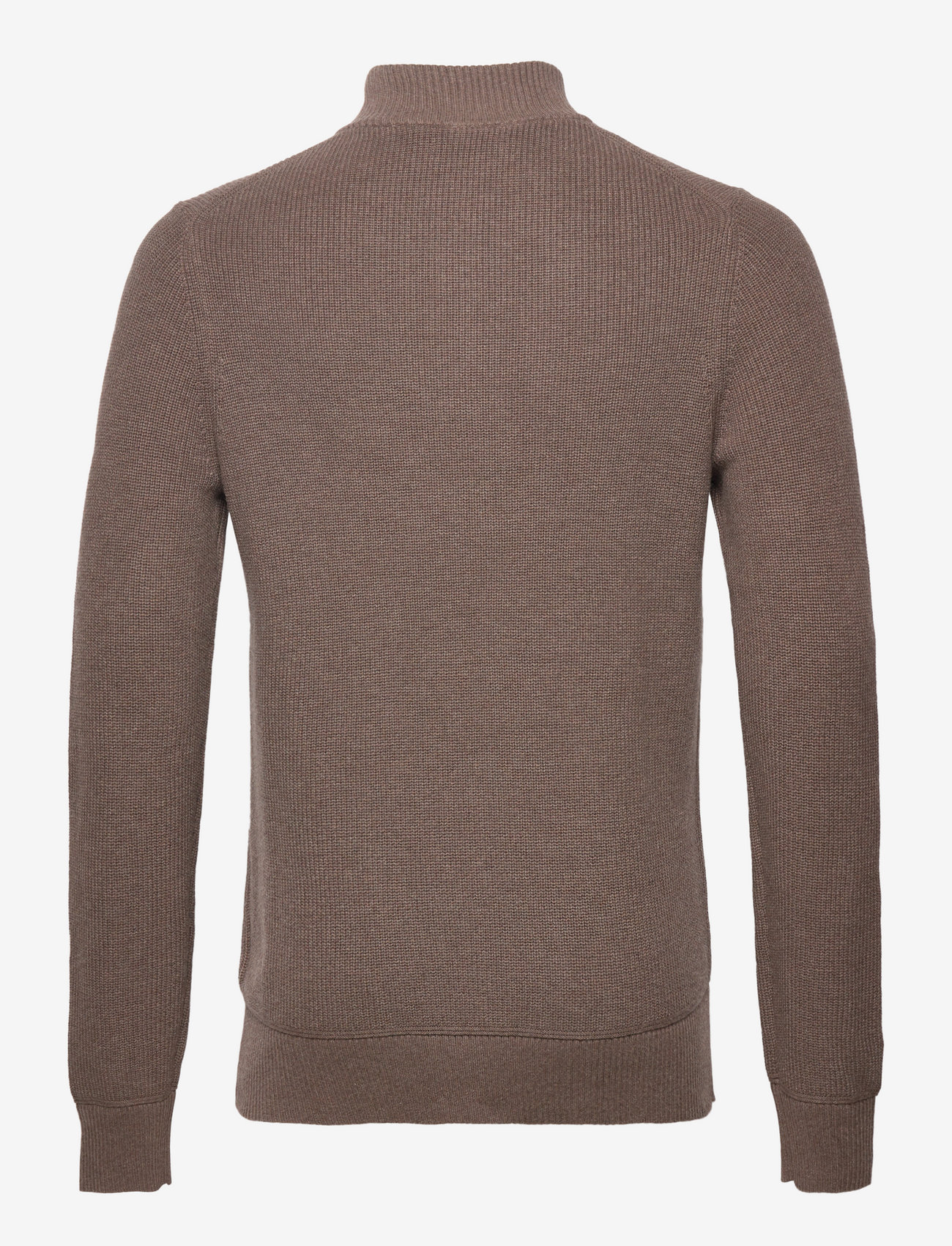 Morris - Bernard Half Zip - brown - 1