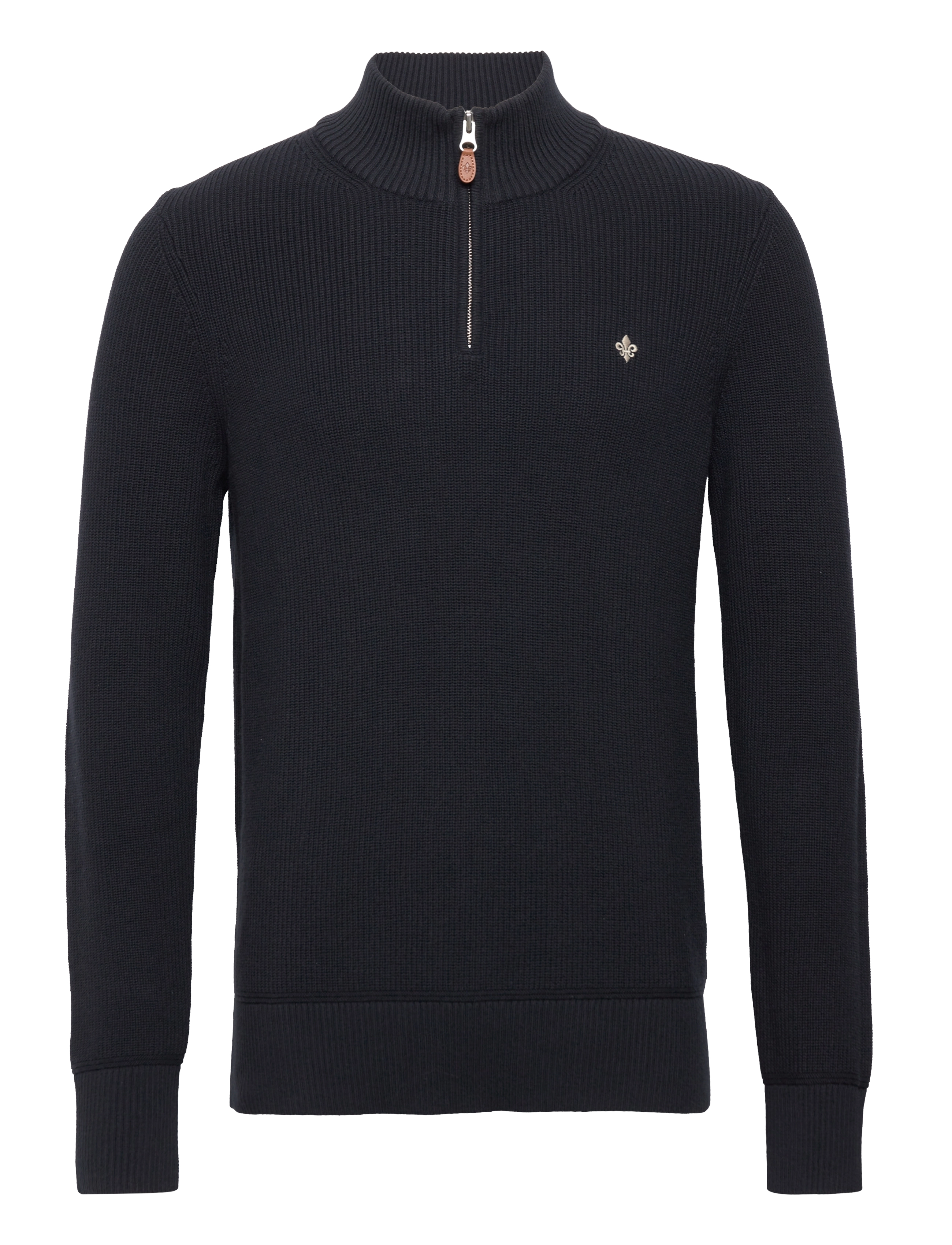 MORRIS Bernard Half Zip Blau - XXXL - Herren