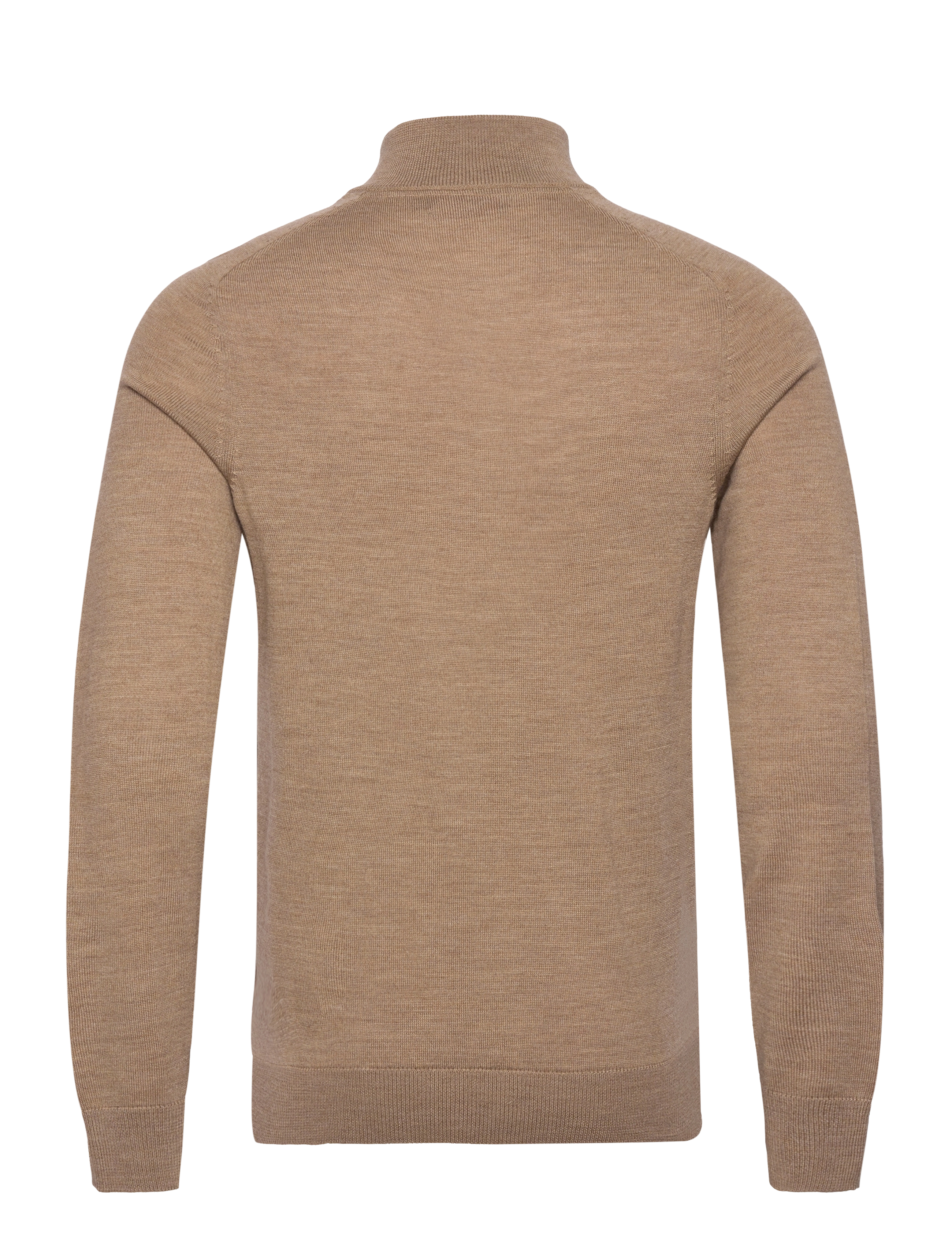 Morris - Merino John Zip - camel - 1