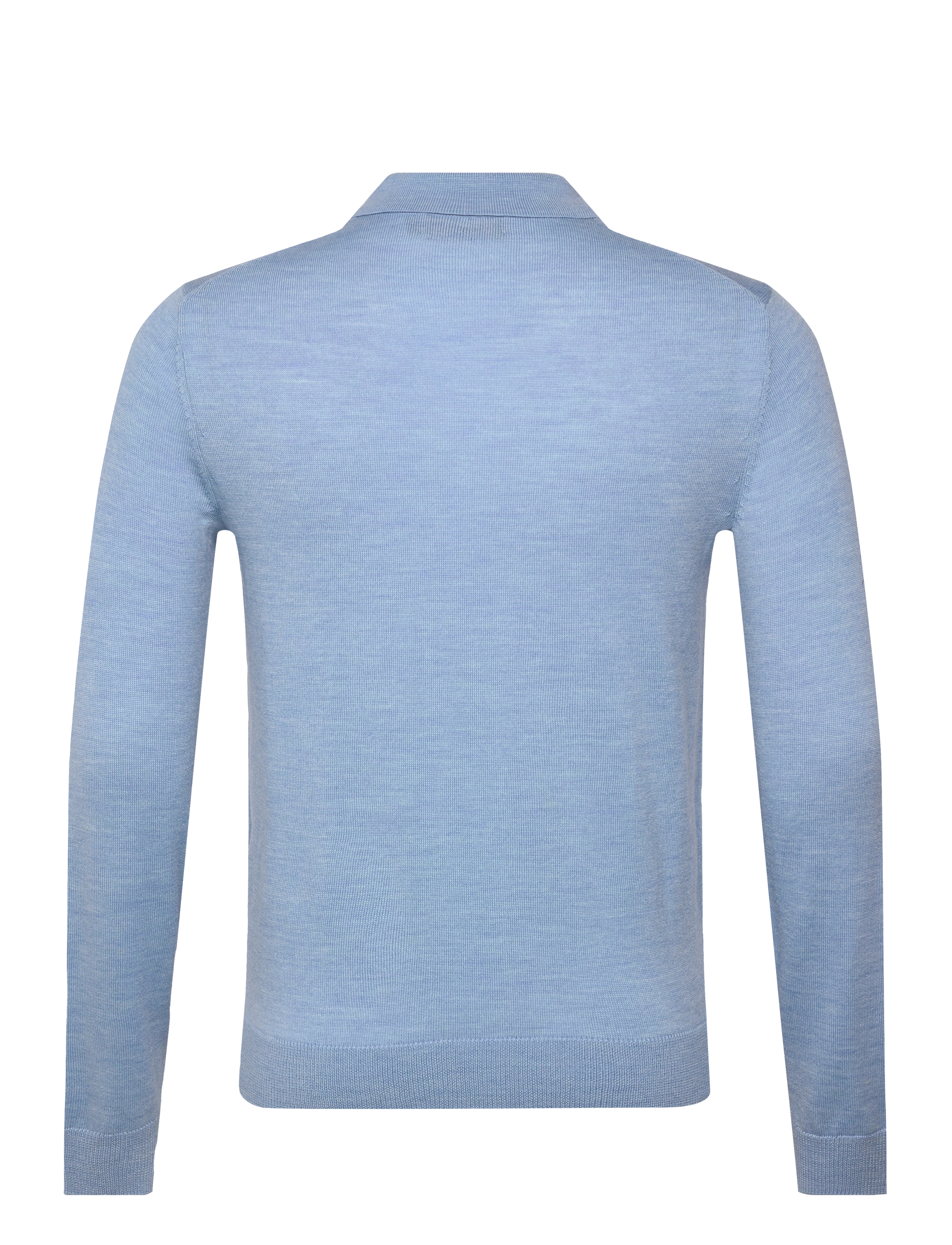 Morris - Merino Polo Shirt - light blue - 1