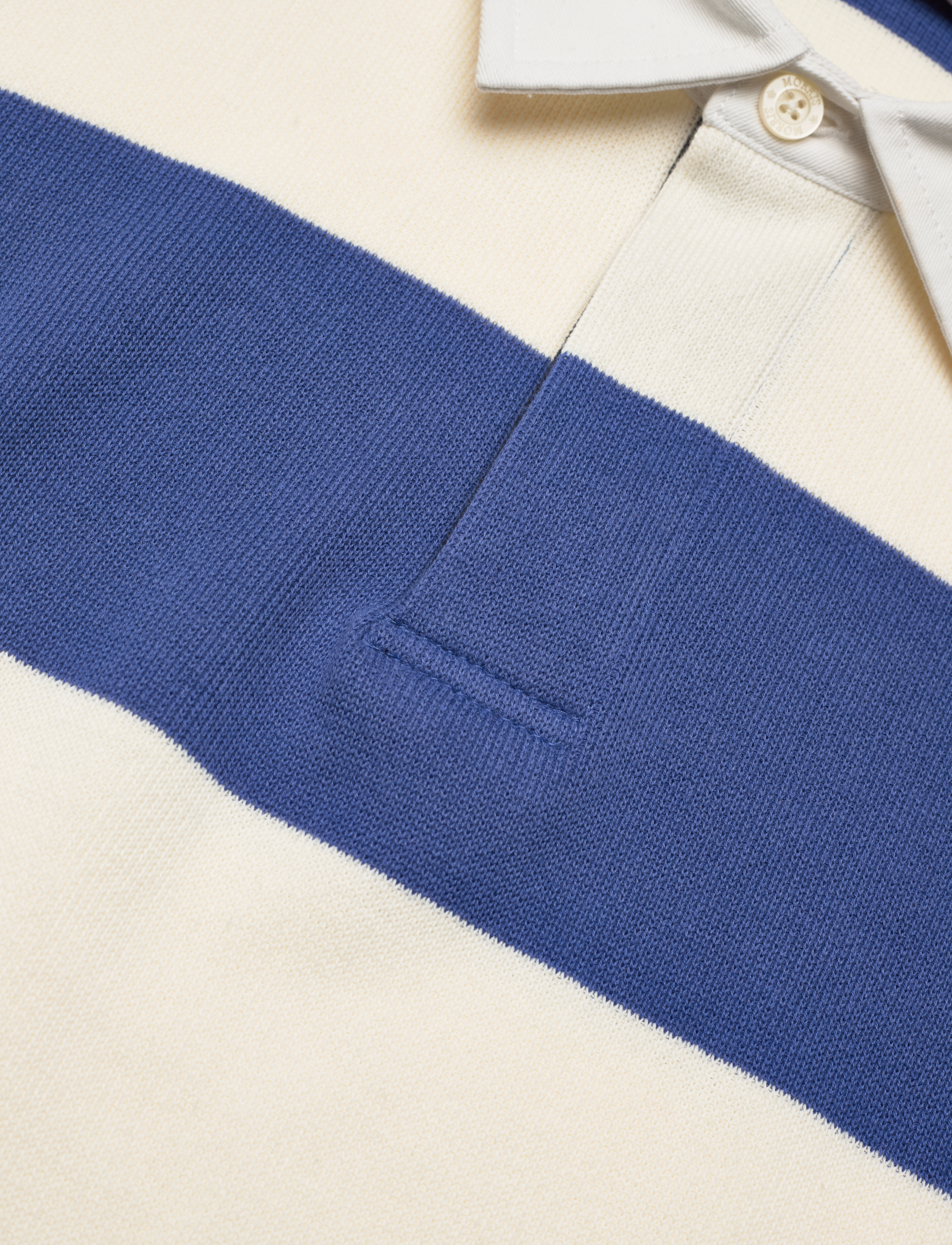 Morris - George Knitted Rugger - blue - 2