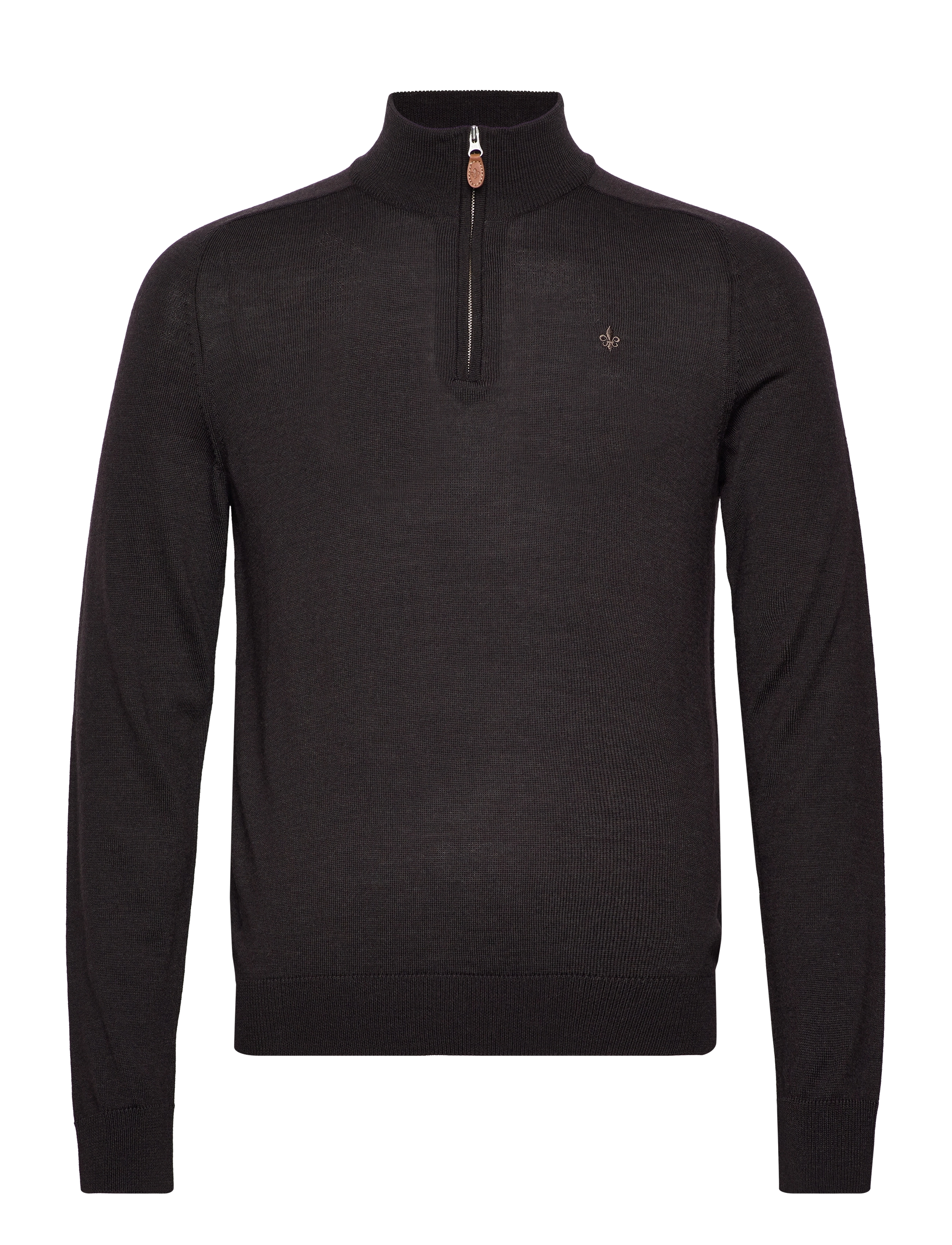 Merino John Zip - BROWN
