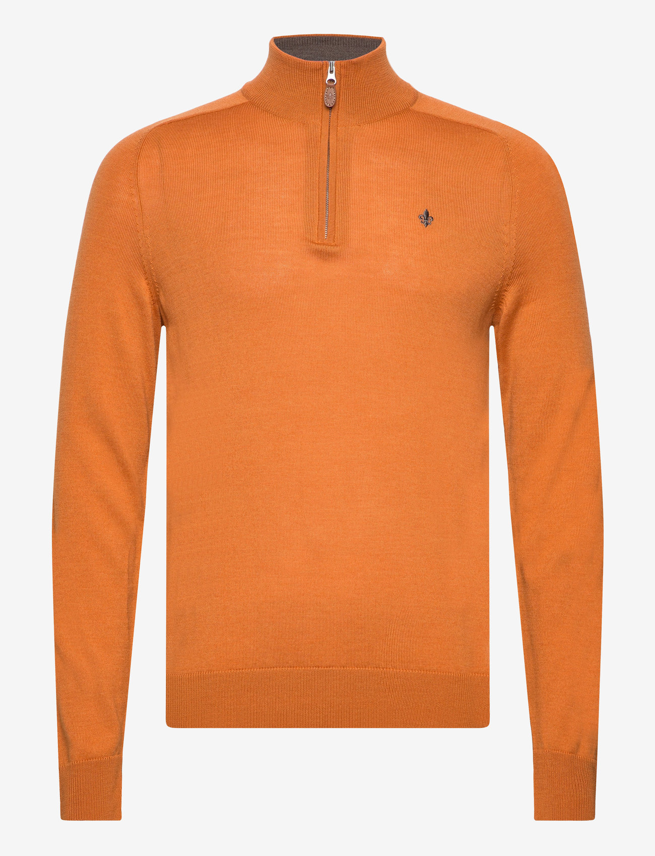 Morris - Merino John Zip - orange - 0
