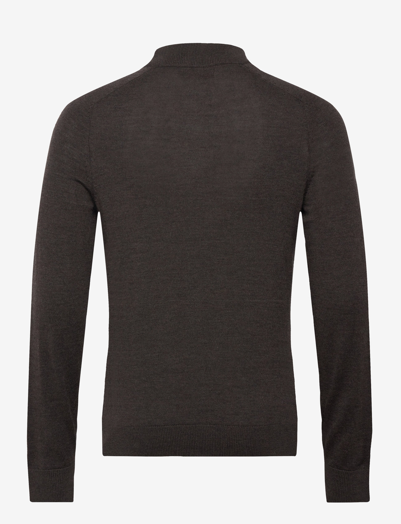 Morris - Merino Mock Neck - brown - 1