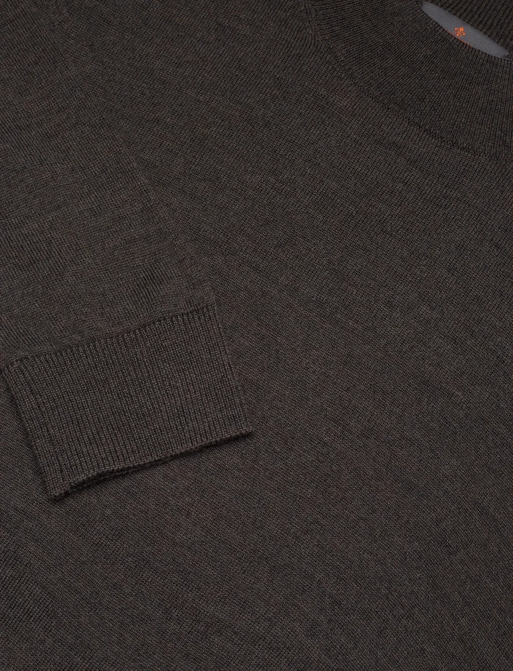 Morris - Merino Mock Neck - polokrage - brown - 2