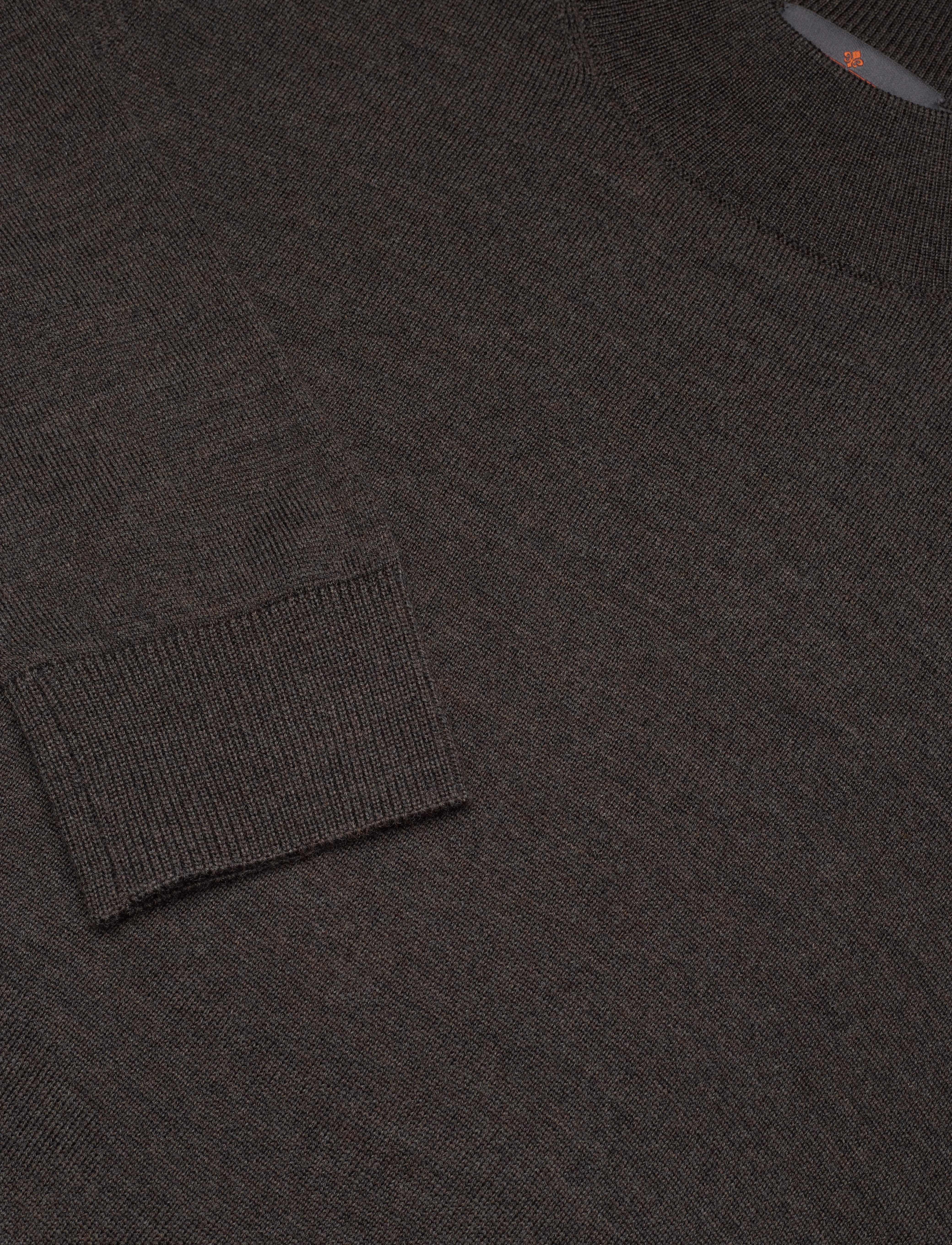 Morris - Merino Mock Neck - brown - 2