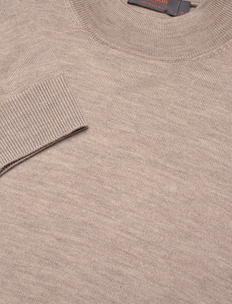 Morris - Merino Mock Neck - khaki - 2