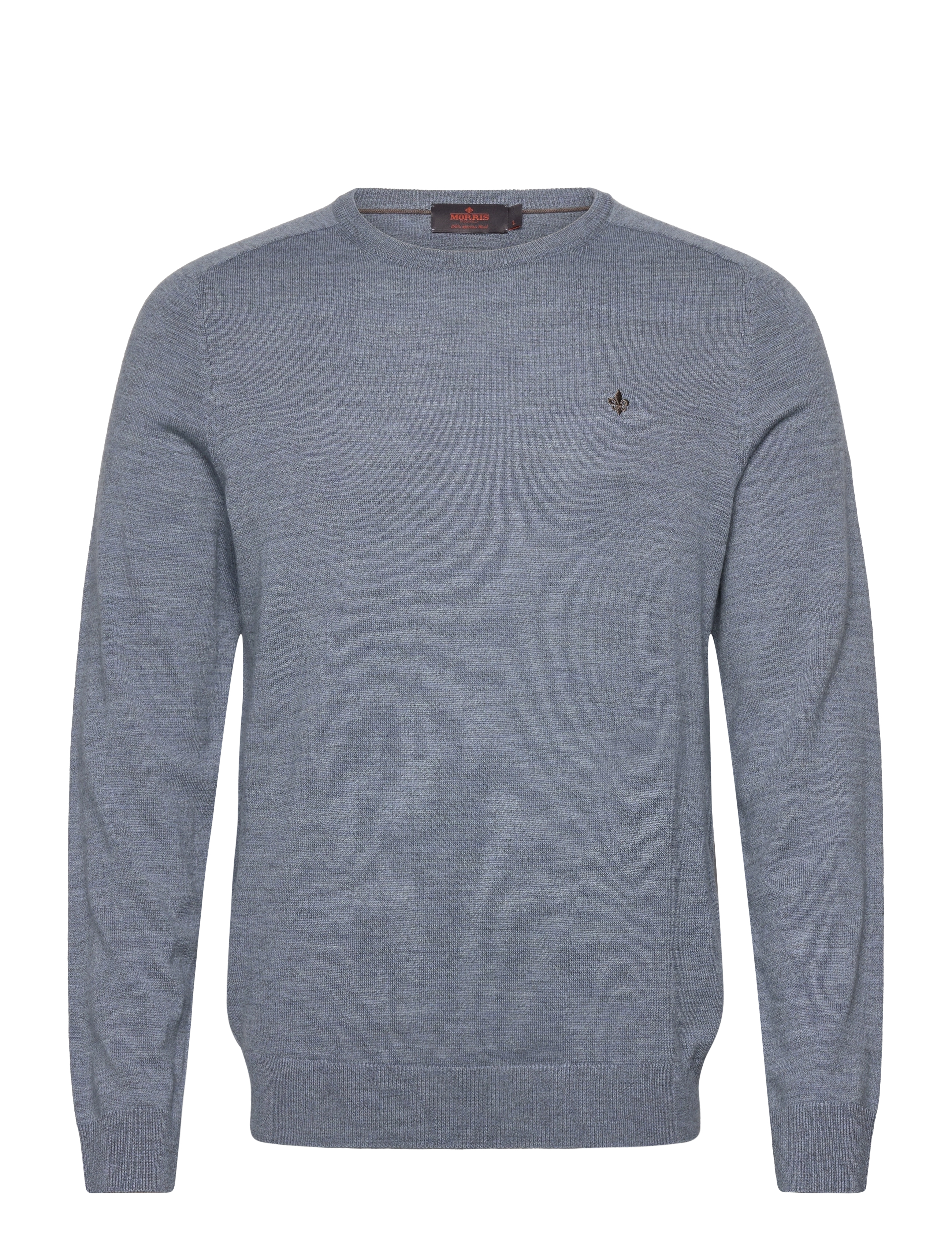 Morris Merino Oneck - Kläder - BLUE / blue