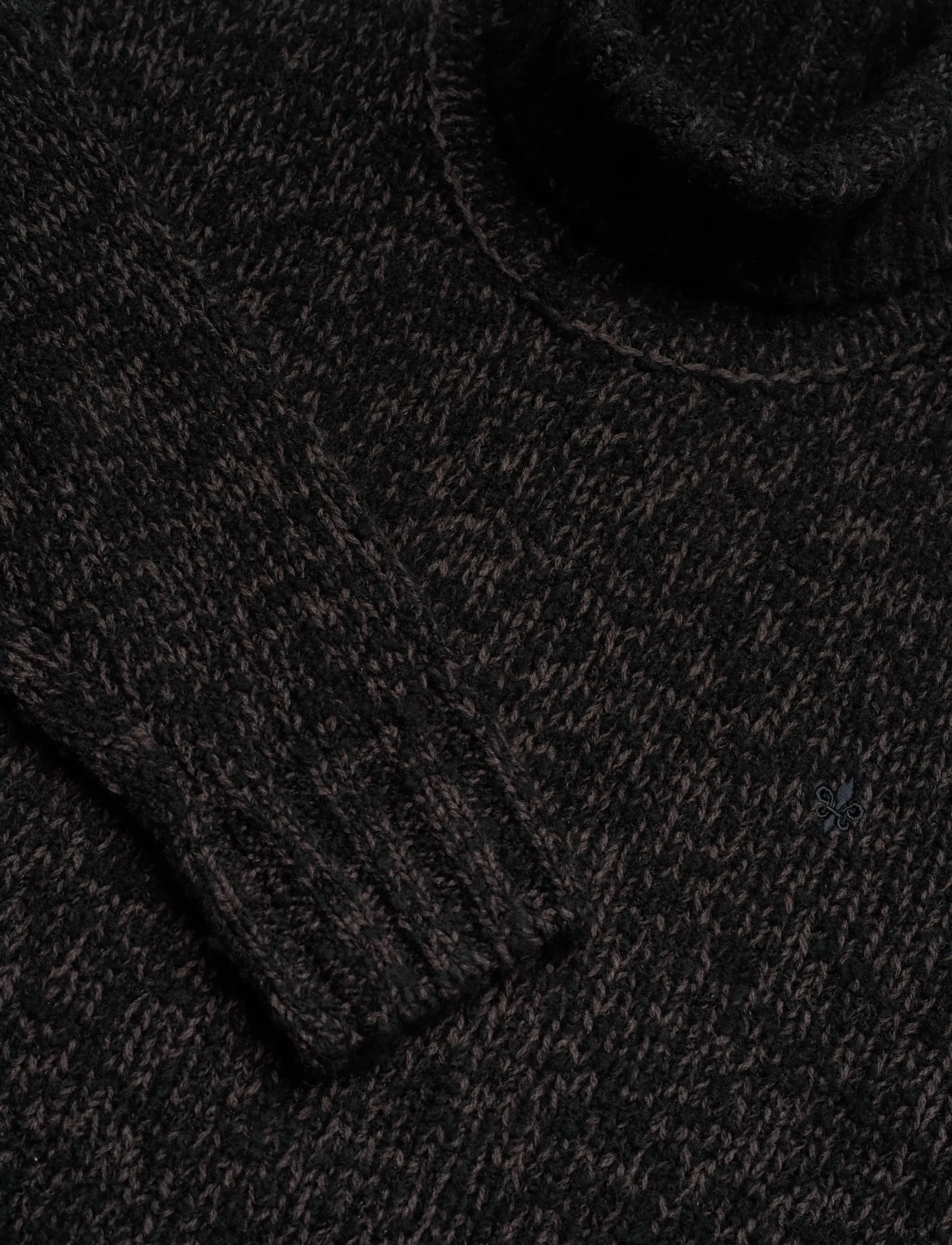 Morris - Herbert Roller Neck - knitwear - brown - 5