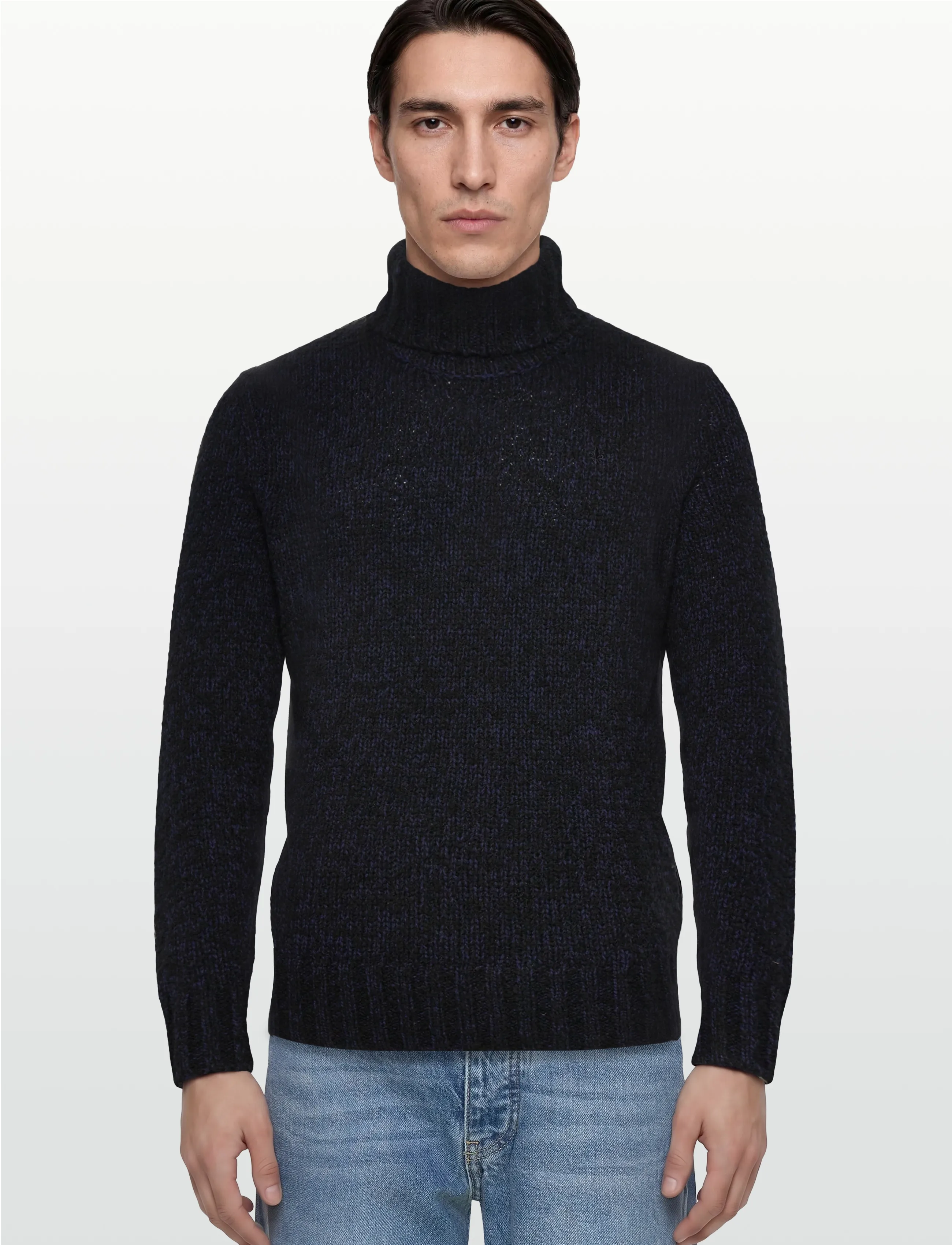 Morris - Herbert Roller Neck - rollkragen - navy - 3