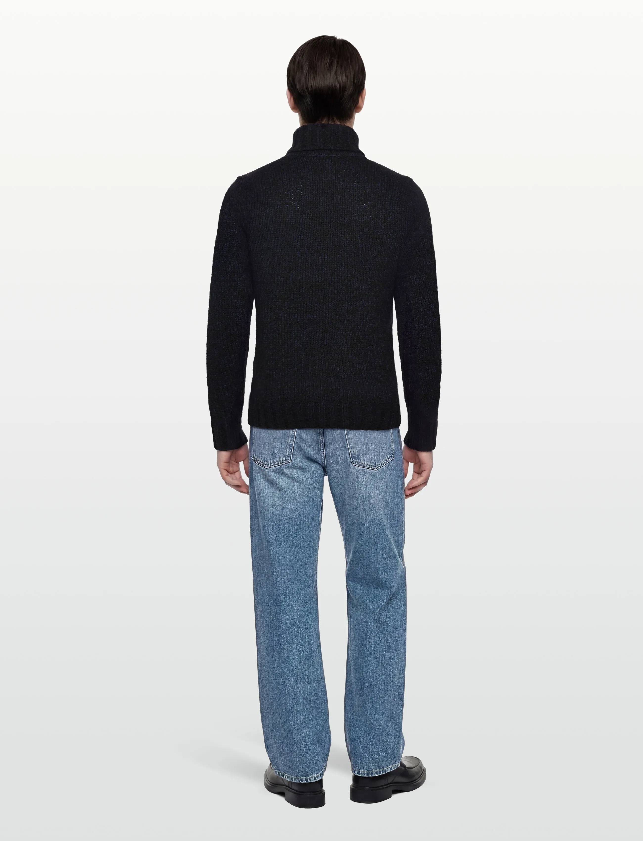 Morris - Herbert Roller Neck - rollkragen - navy - 4