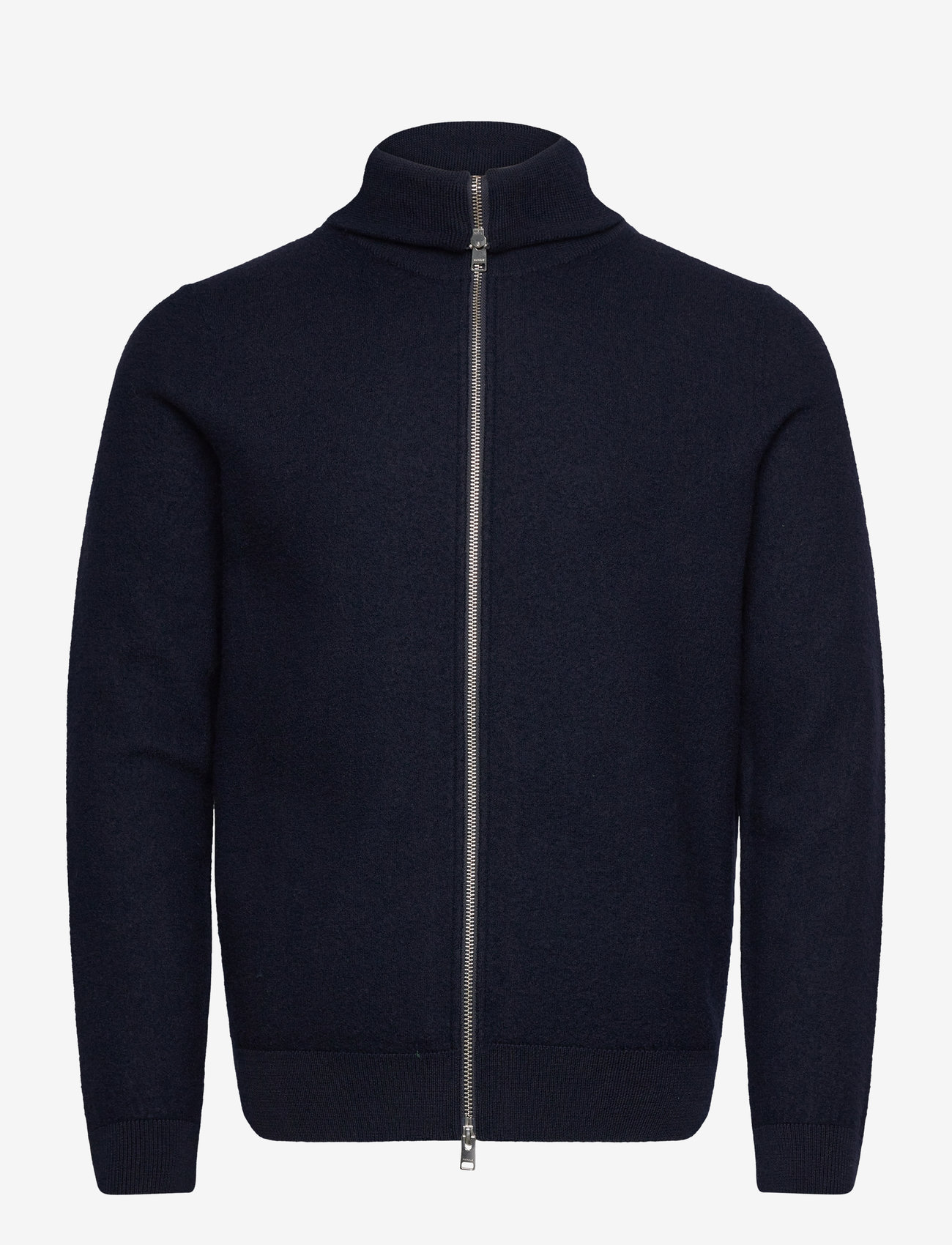 Morris - York Knitted Zip Jacket - geburtstagsgeschenke - navy - 1