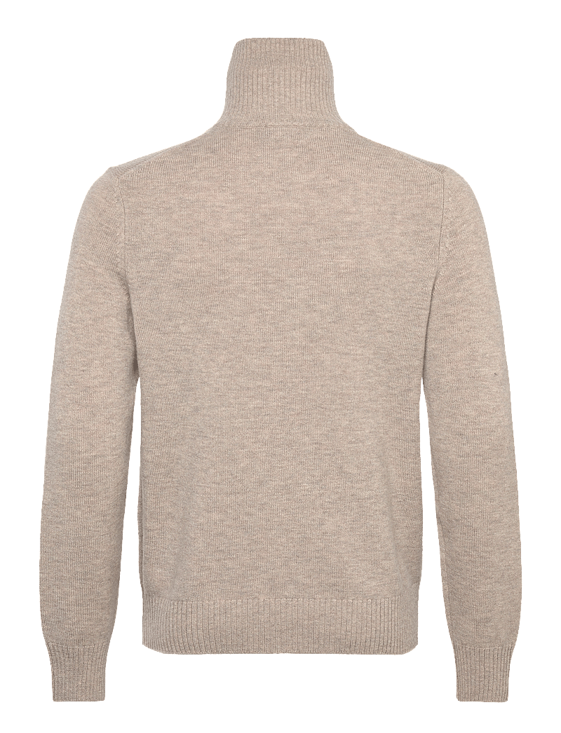 Morris - Hertford Half Zip - pullover mit halbem reißverschluss - khaki - 1