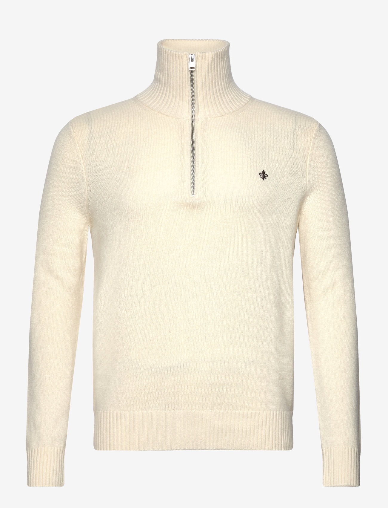Morris - Hertford Half Zip - halfzip strik - off white - 0