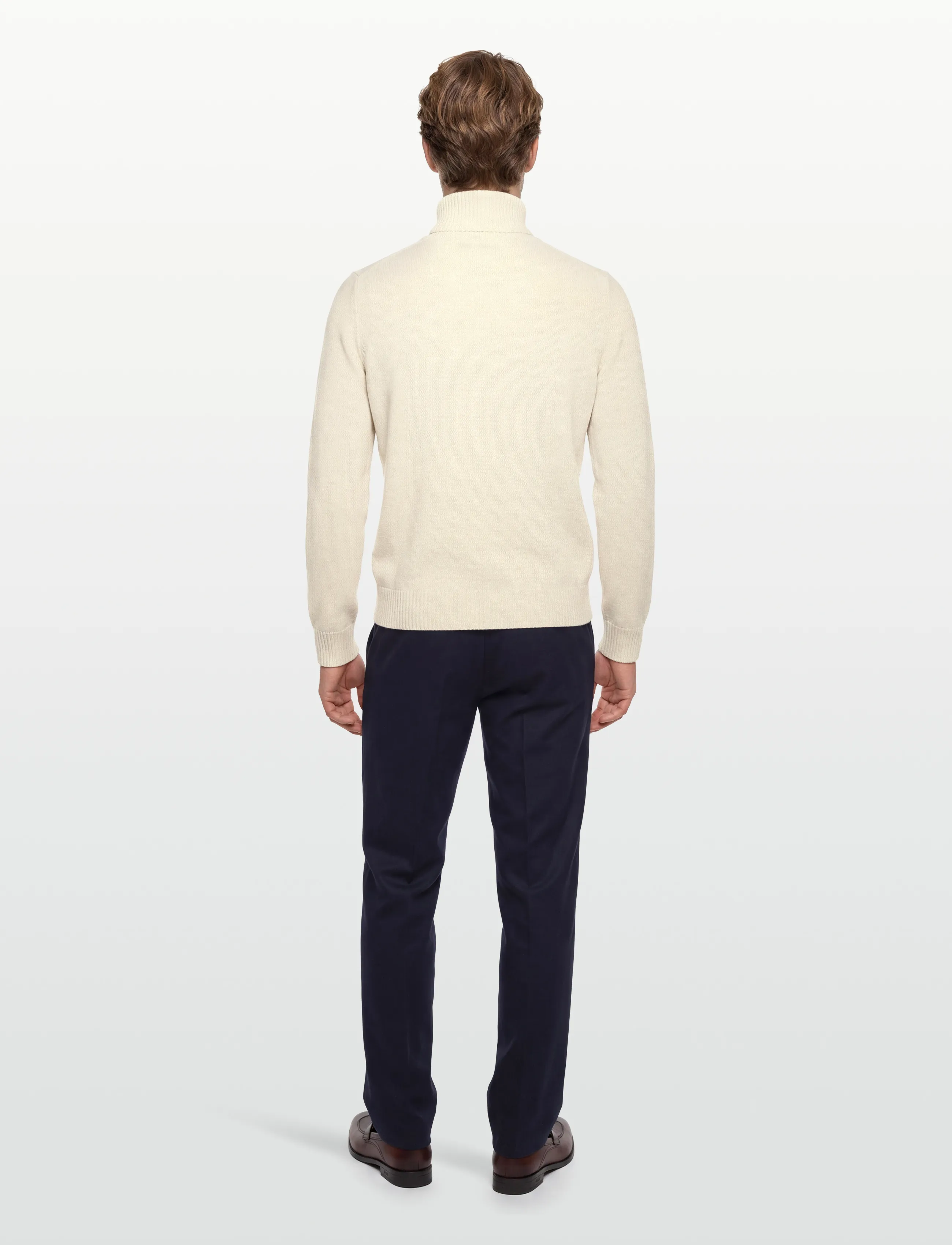 Morris - Hertford Half Zip - halfzip strik - off white - 4