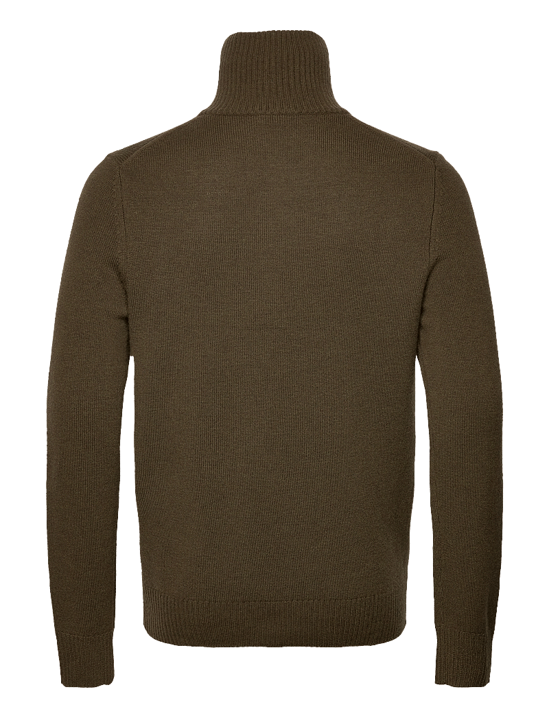 Morris - Hertford Half Zip - pullover mit halbem reißverschluss - olive - 1