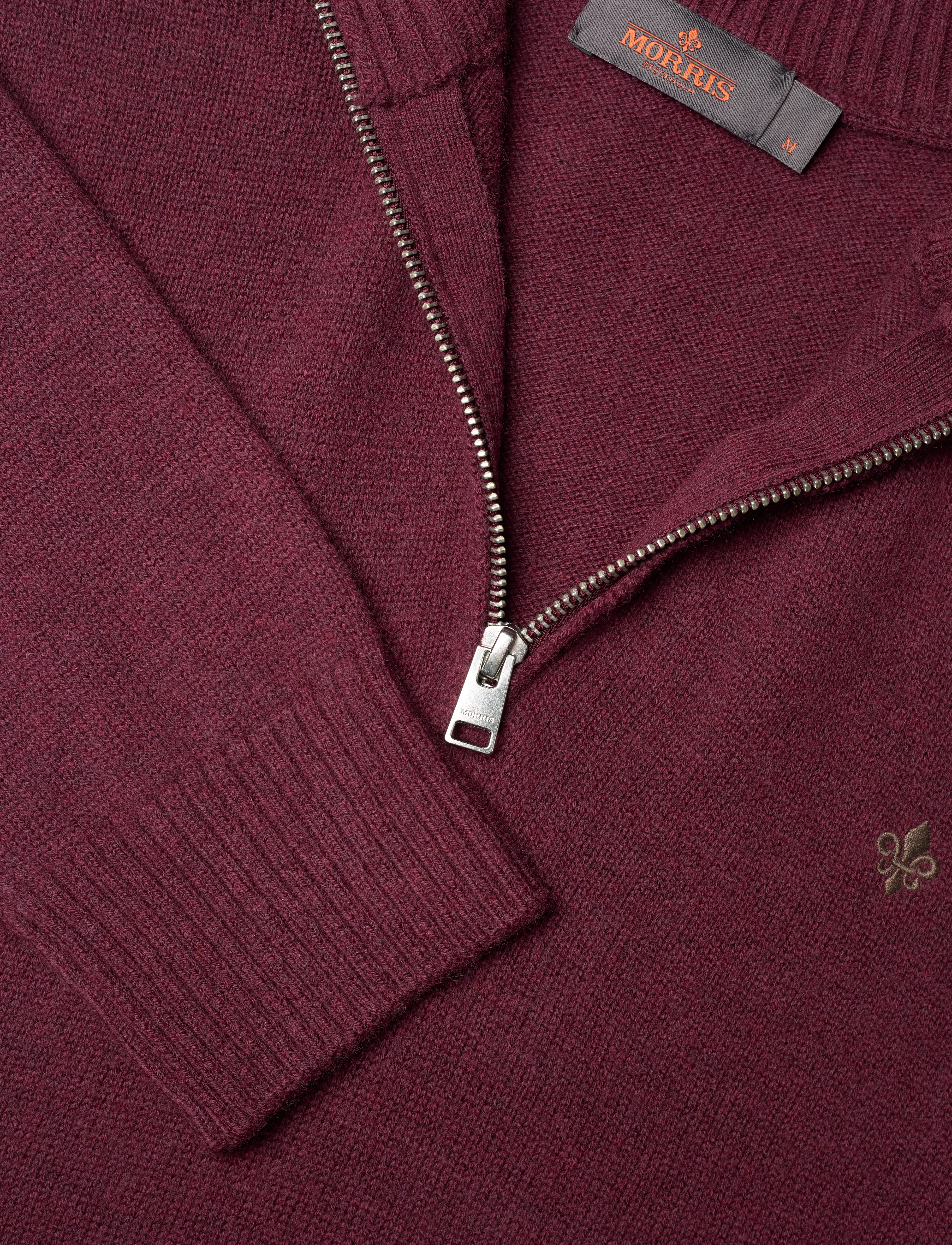Morris - Hertford Half Zip - kudumid - wine red - 2