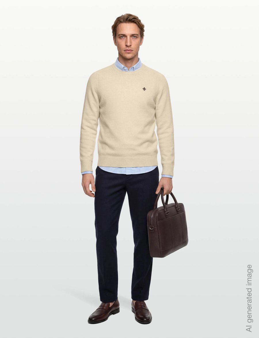 Morris - Hertford Oneck - Ümara kaelusega - off white - 0