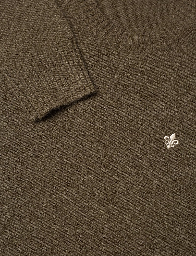 Morris - Hertford Oneck - rund hals - olive - 2